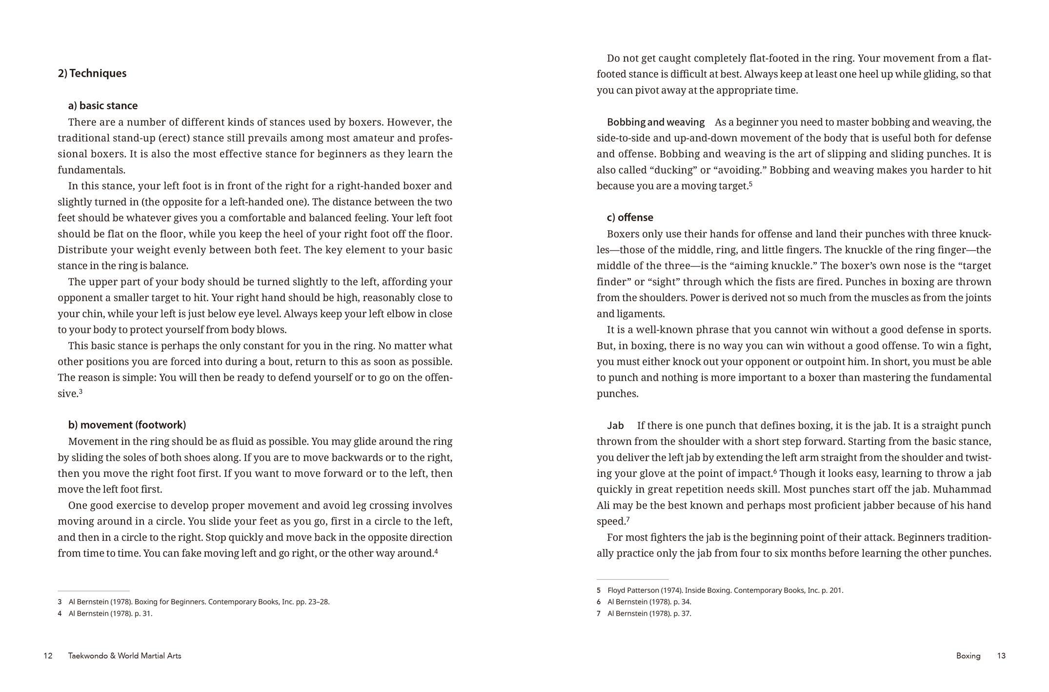 Beispielinhalt (Bild) Taekwondo & World Martial Arts