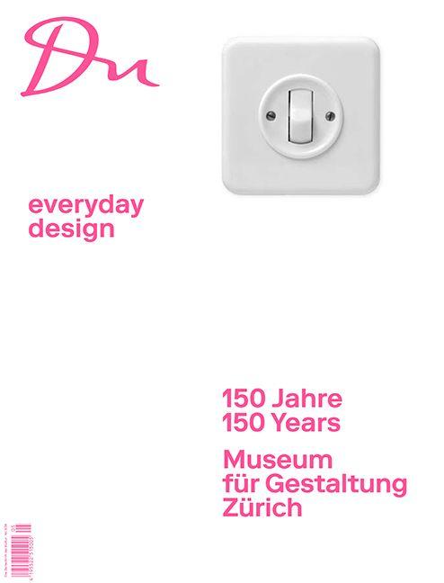Vorderes Coverbild 150 Jahre Museum für Gestaltung Zürich