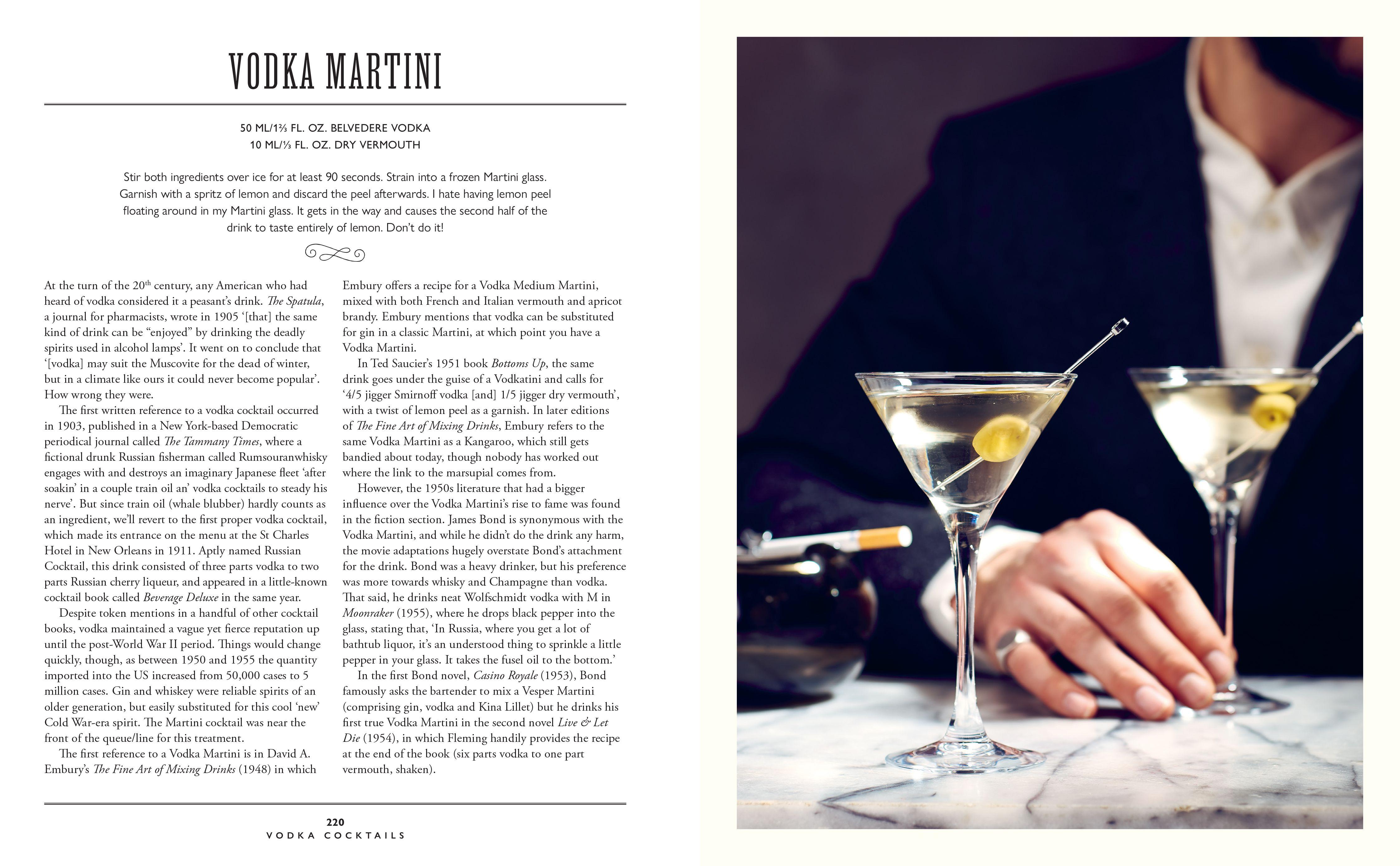 Beispielinhalt (Bild) The Curious Bartender's Vodka Chronicles