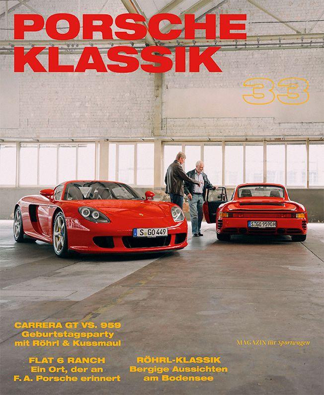 Vorderes Coverbild Porsche Klassik 02/2025 Nr. 33