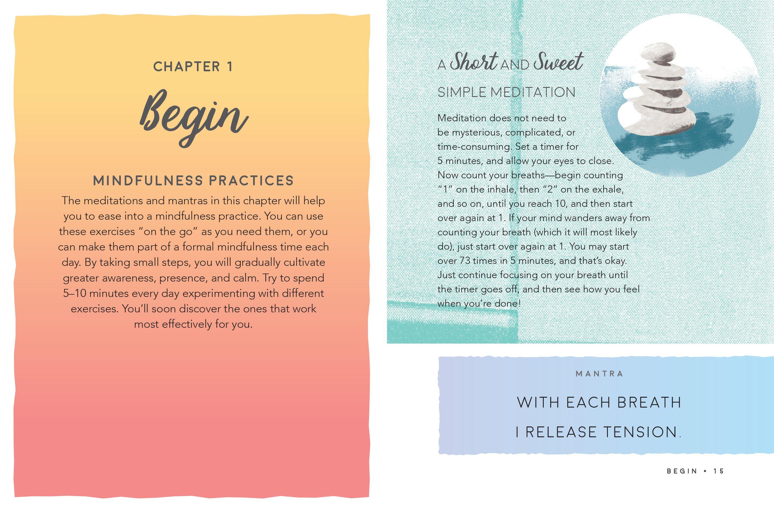 Beispielinhalt (Bild) Mindful Breathing