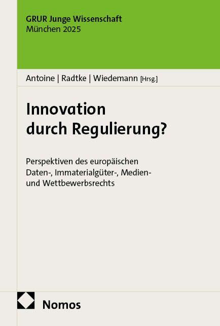 Vorderes Coverbild Innovation durch Regulierung?