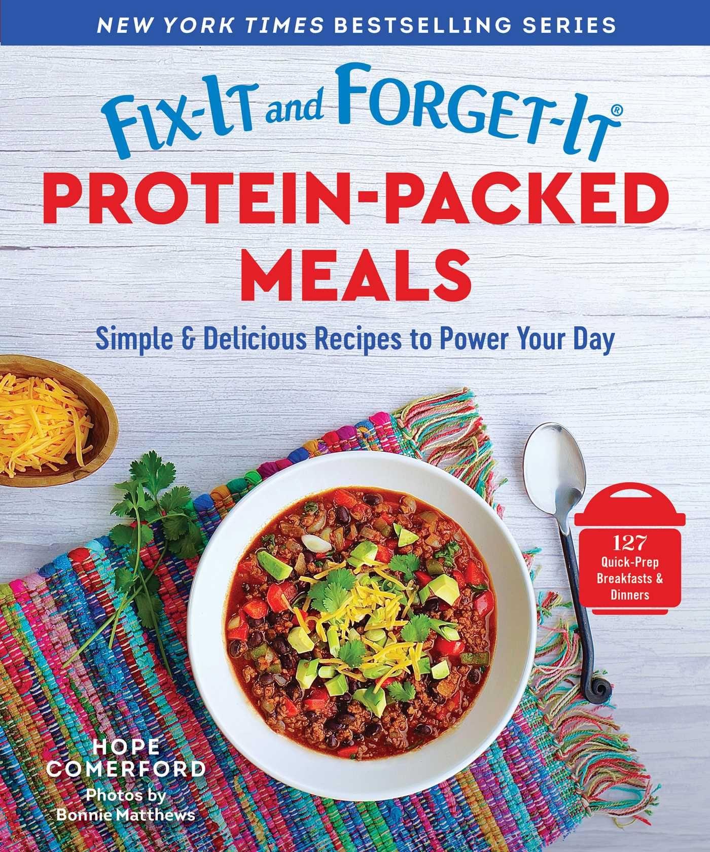 Vorderes Coverbild Fix-It and Forget-It Protein-Packed Meals