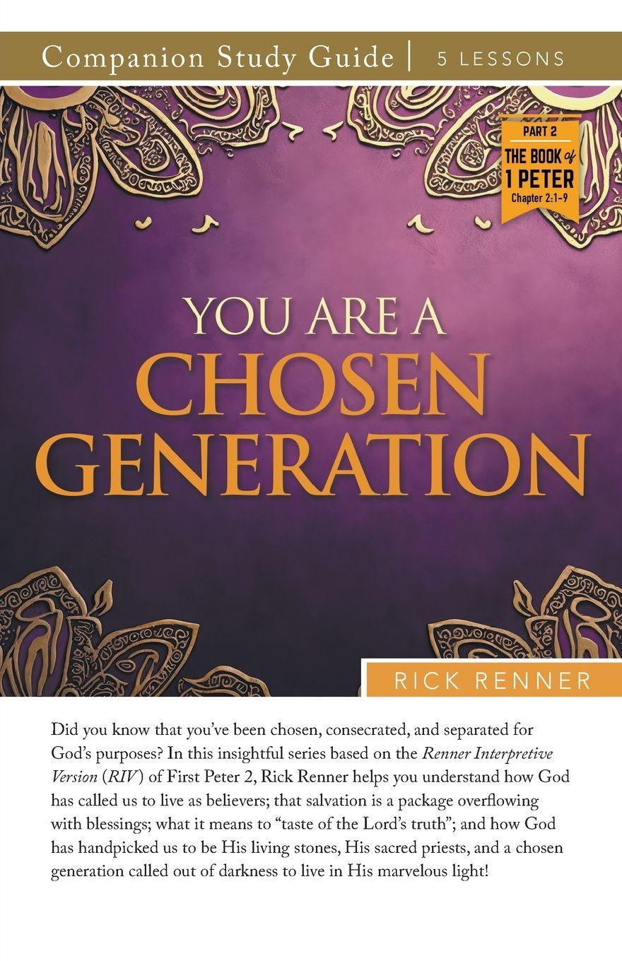 Vorderes Coverbild You Are A Chosen Generation Study Guide