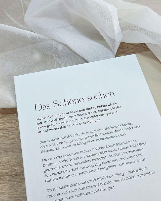 Beispielinhalt (Bild) Wunder erwarten