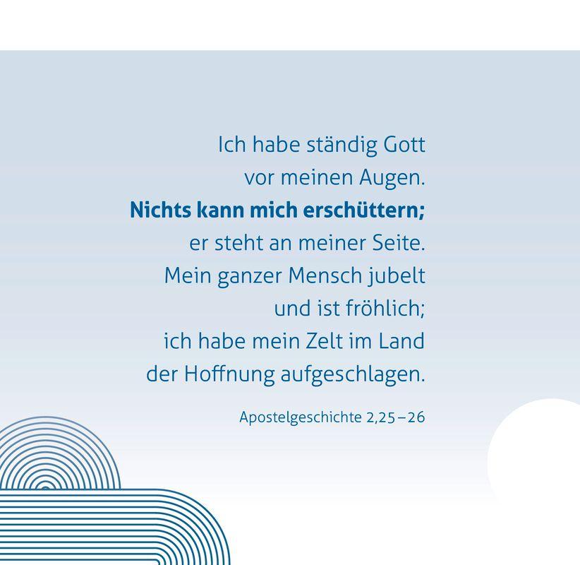 Beispielinhalt (Bild) Dem Leben Tiefe geben