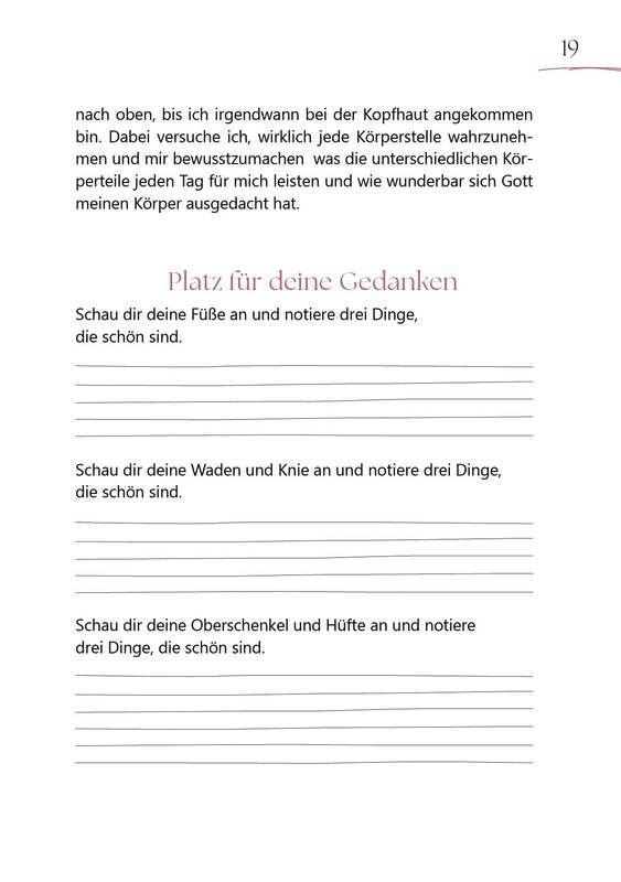 Beispielinhalt (Bild) Du bist kostbar & wunderschön