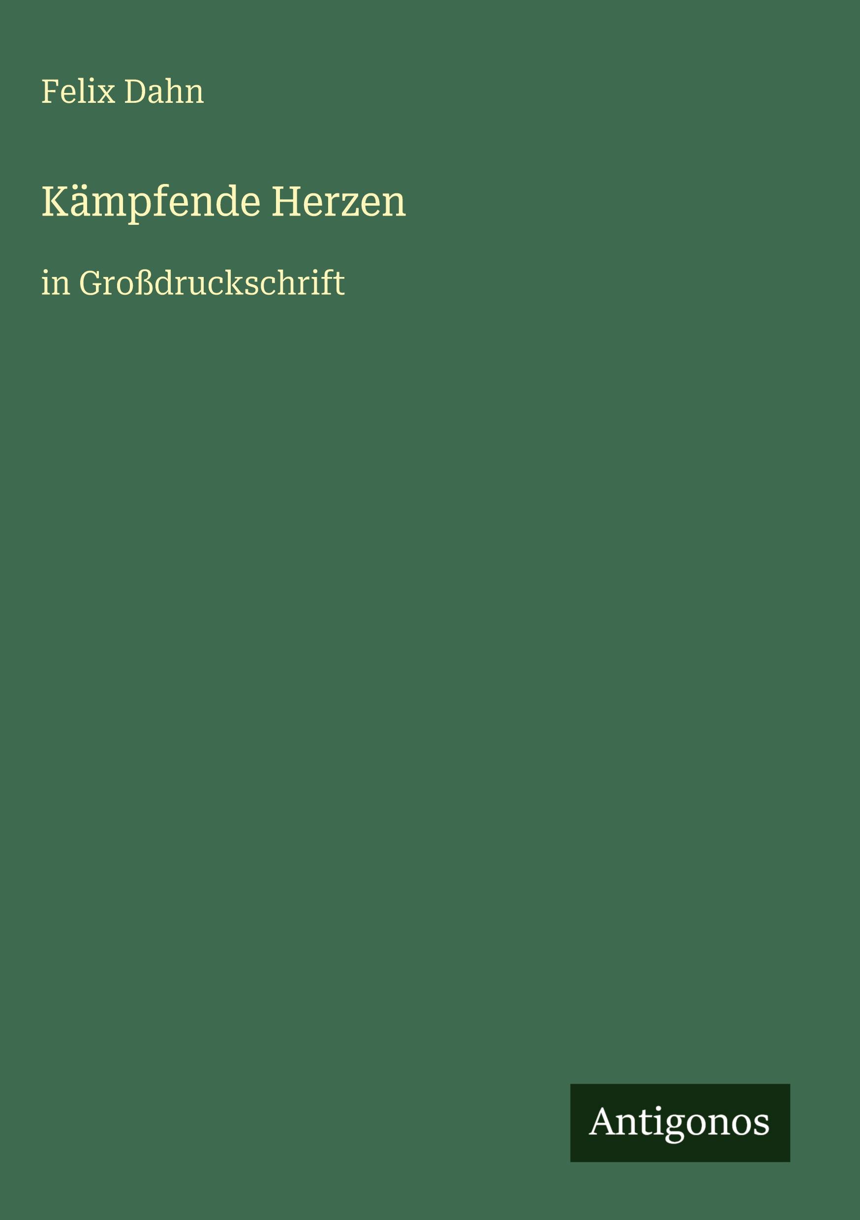 Vorderes Coverbild Kämpfende Herzen