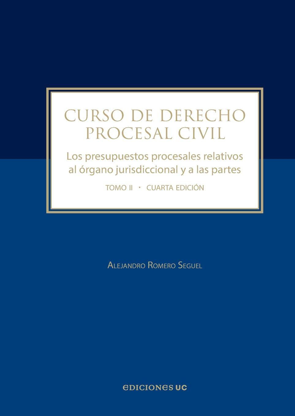 Vorderes Coverbild Curso de derecho procesal civil