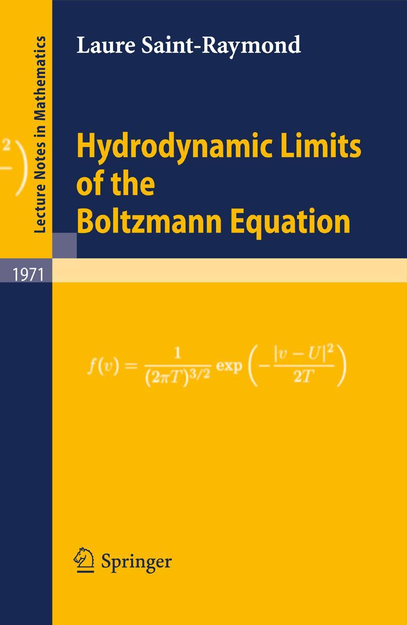 Vorderes Coverbild Hydrodynamic Limits of the Boltzmann Equation