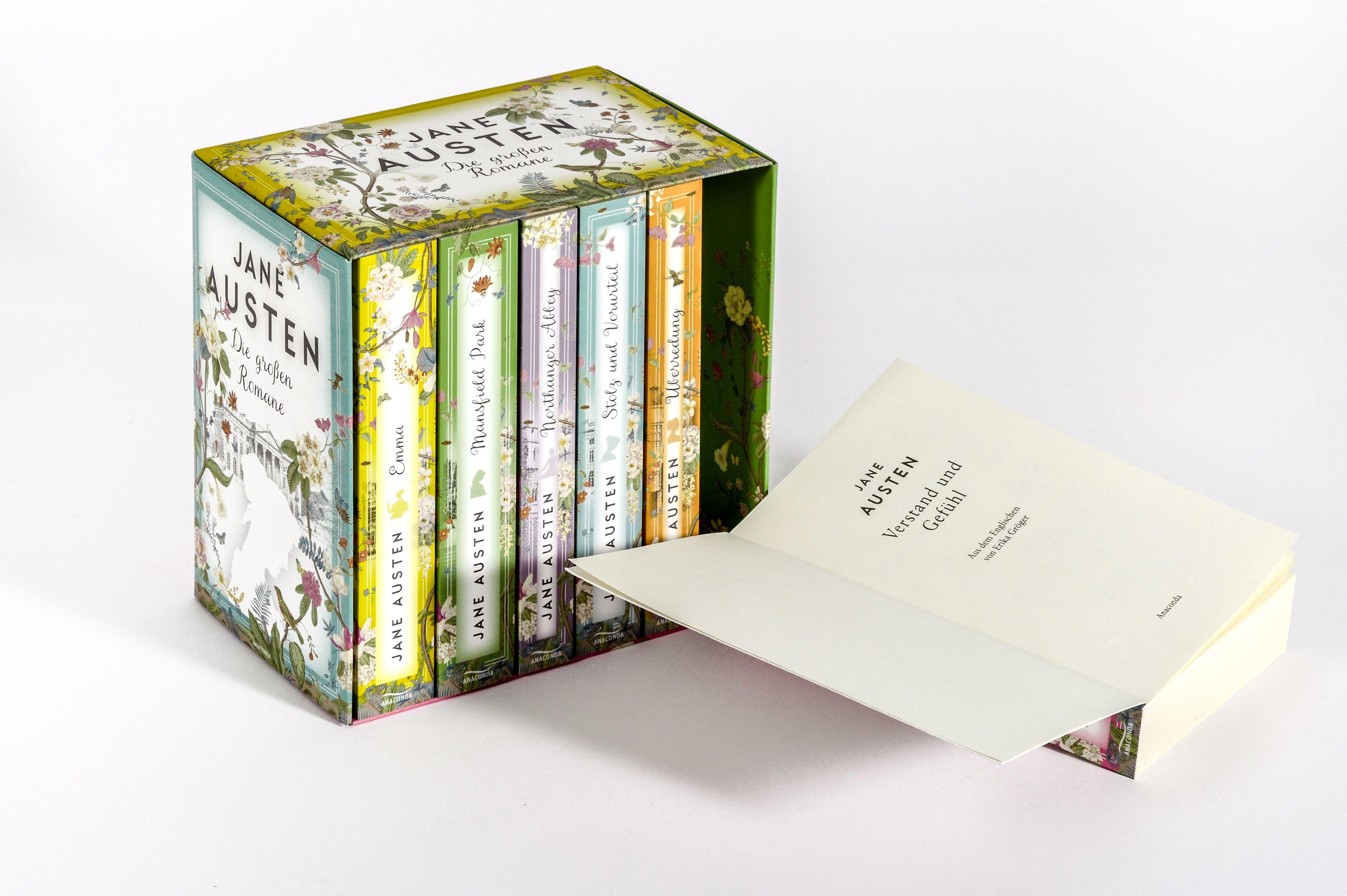 Beispielinhalt (Bild) Jane Austen, Die großen Romane
