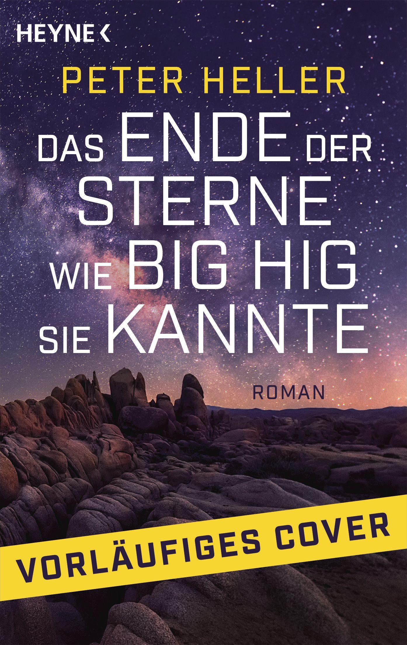 Vorderes Coverbild Das Ende der Sterne wie Big Hig sie kannte
