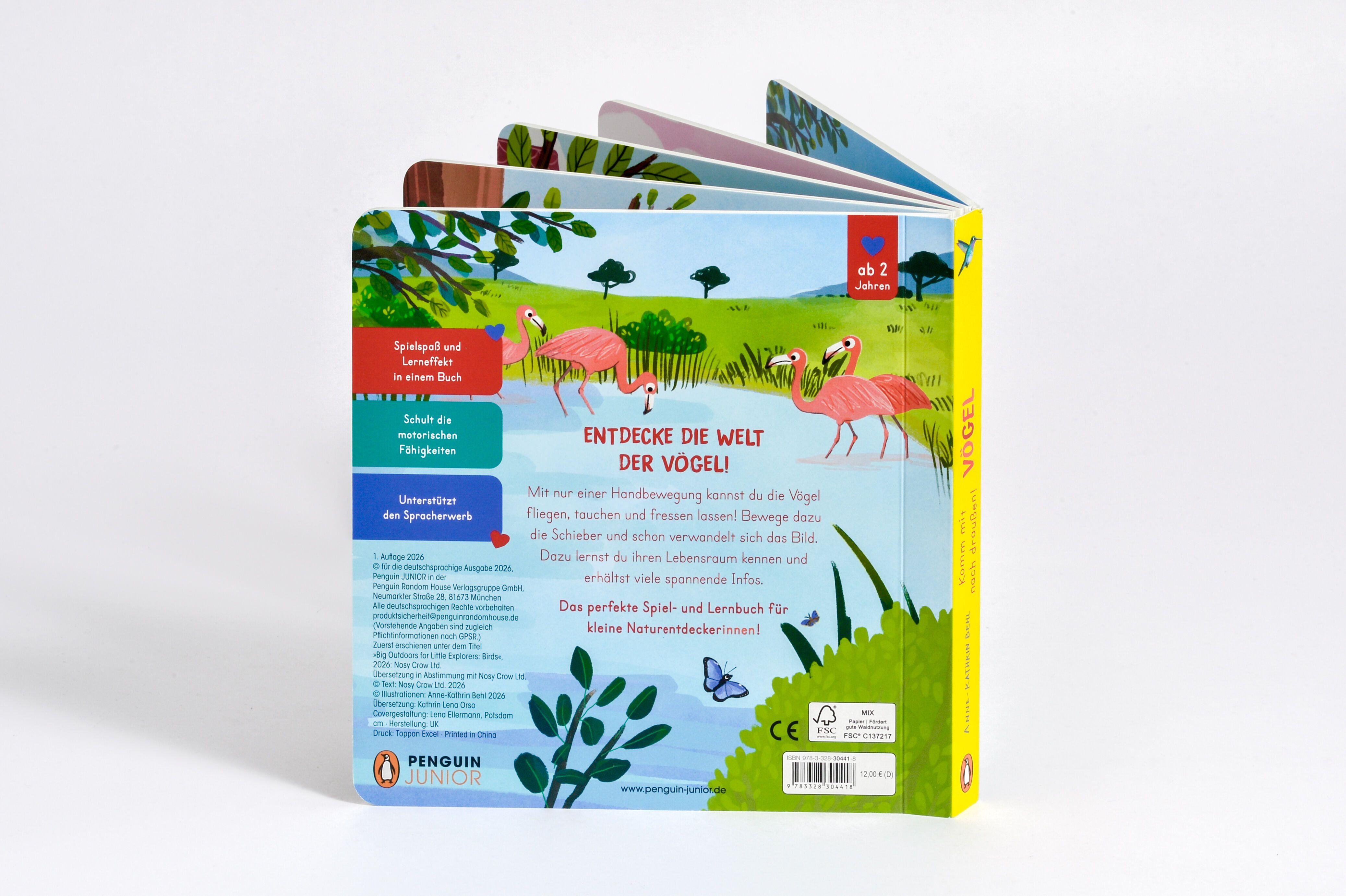 Beispielinhalt (Bild) Komm mit nach draußen! Vögel