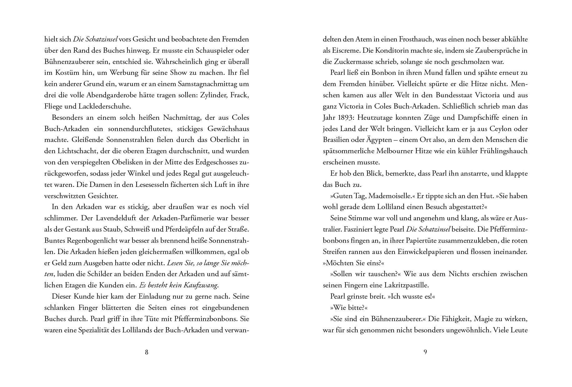 Beispielinhalt (Bild) Magic Bookshop. Im Bann des dunklen Magiers