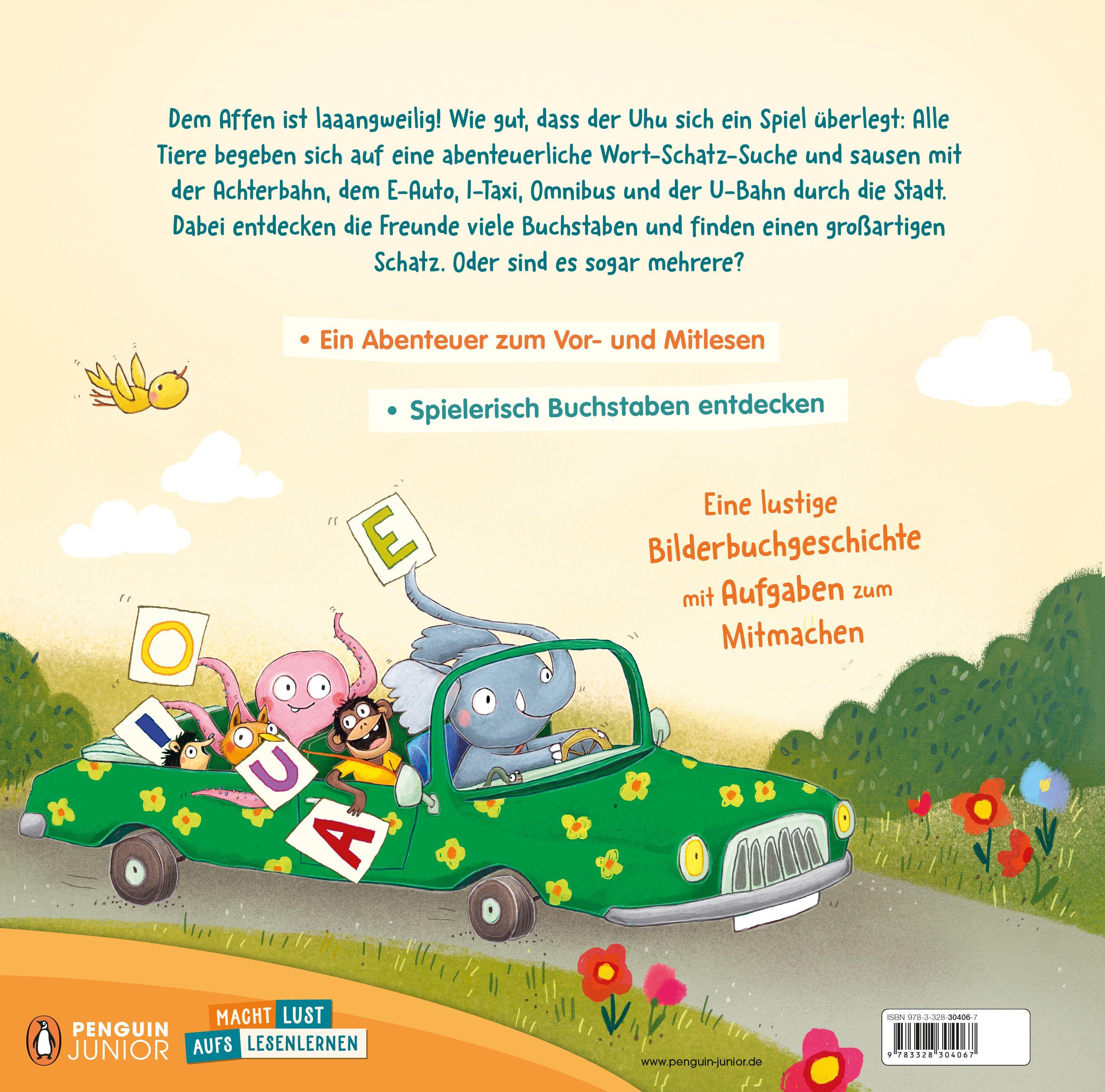 Beispielinhalt (Bild) Alle Tiere auf Wort-Schatz-Suche