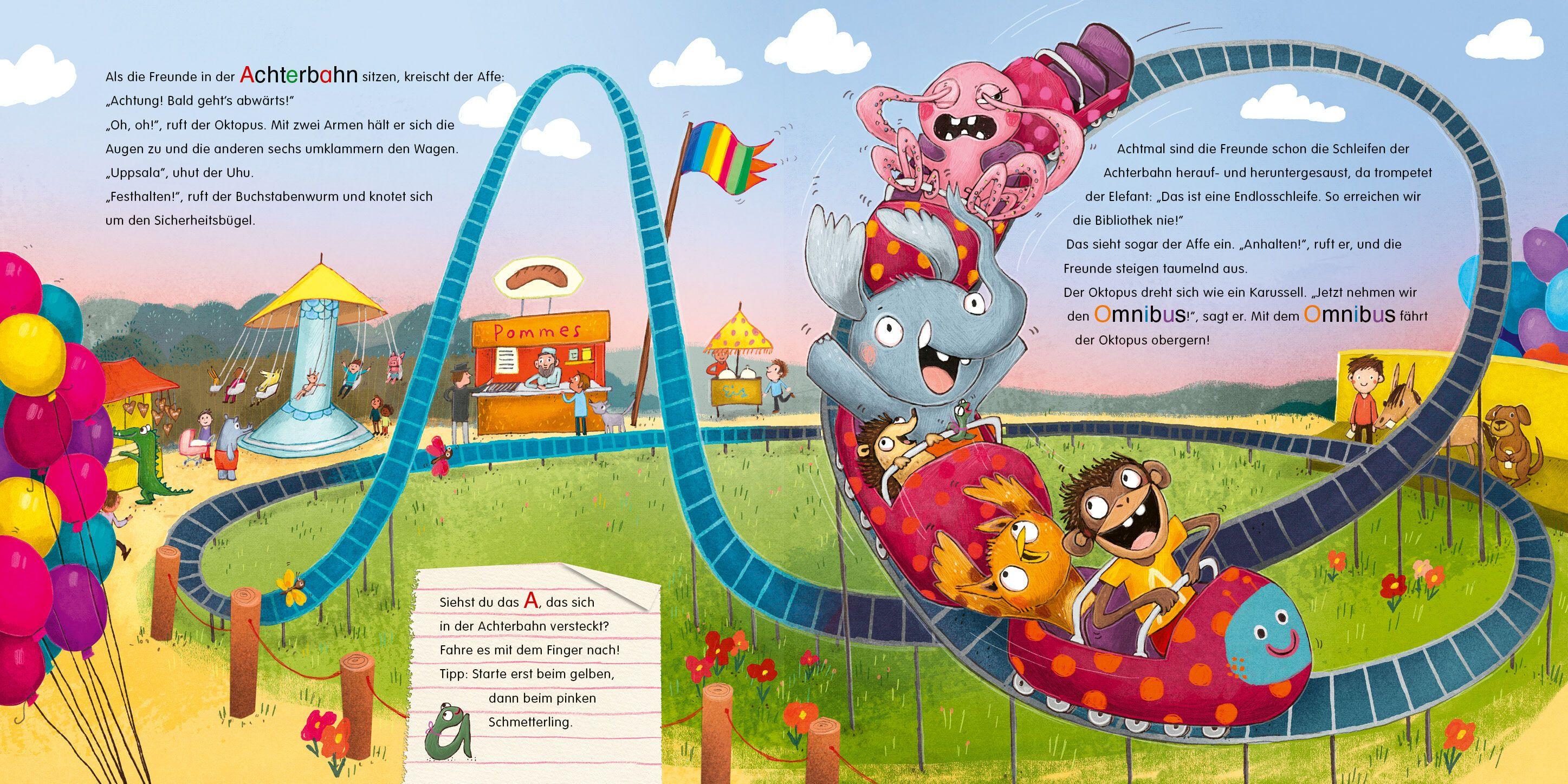 Beispielinhalt (Bild) Alle Tiere auf Wort-Schatz-Suche