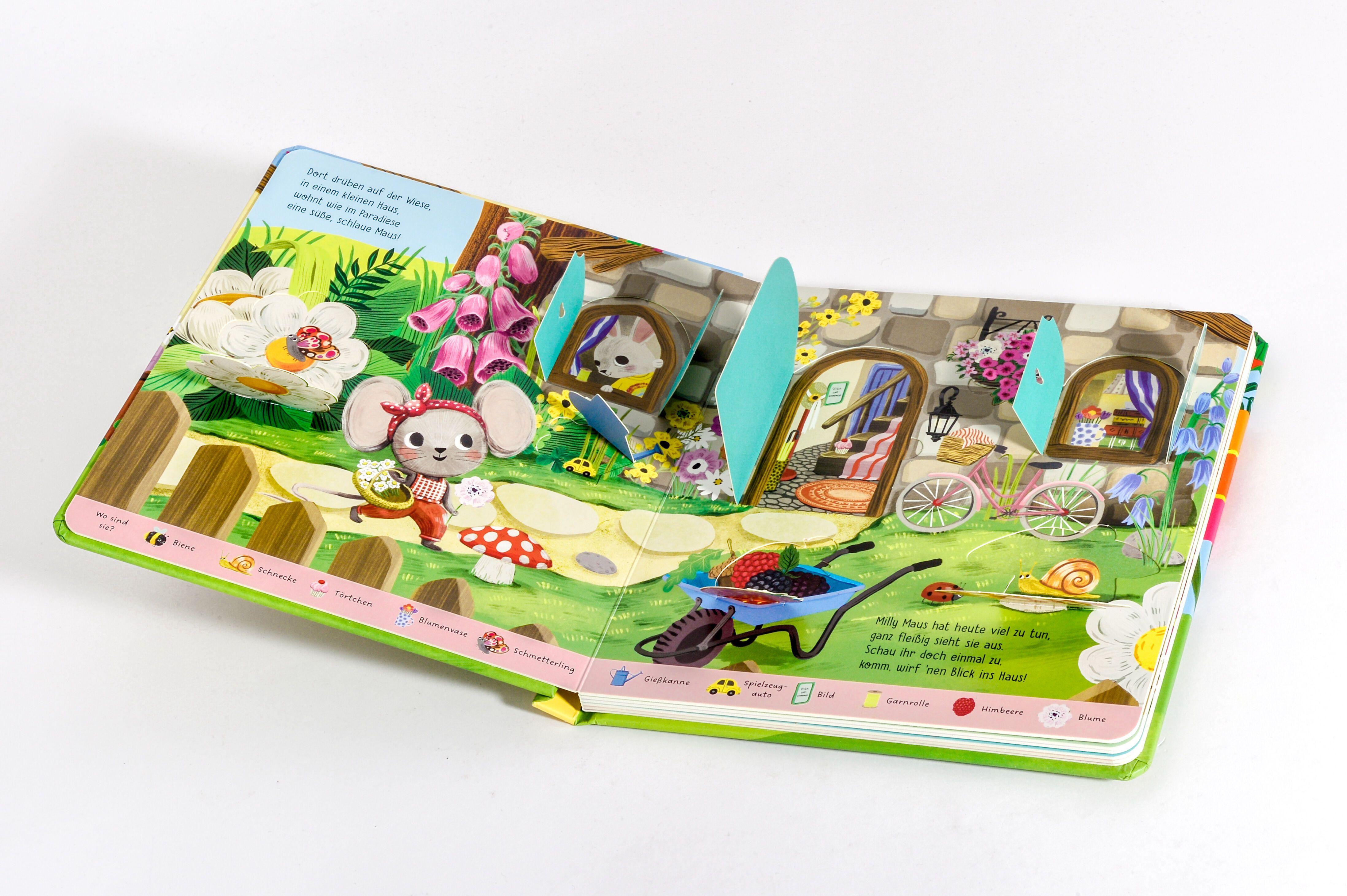 Beispielinhalt (Bild) Milly Maus lädt ein nach Haus