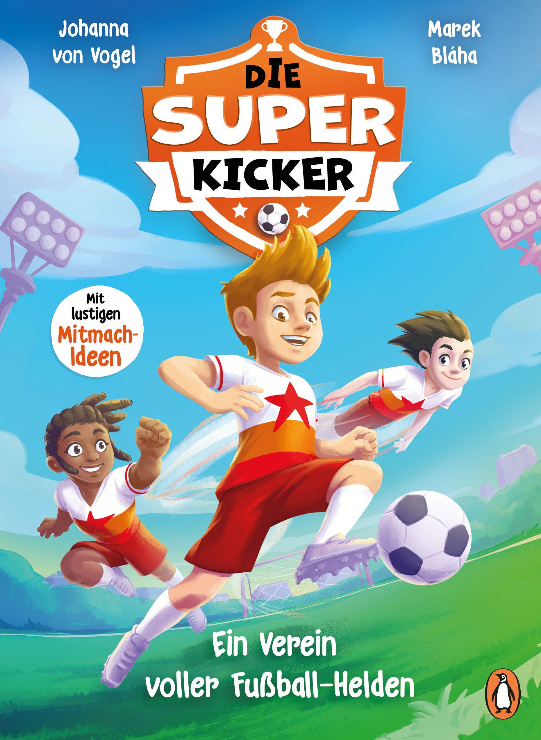 Vorderes Coverbild Die Superkicker - Ein Verein voller Fußball-Helden