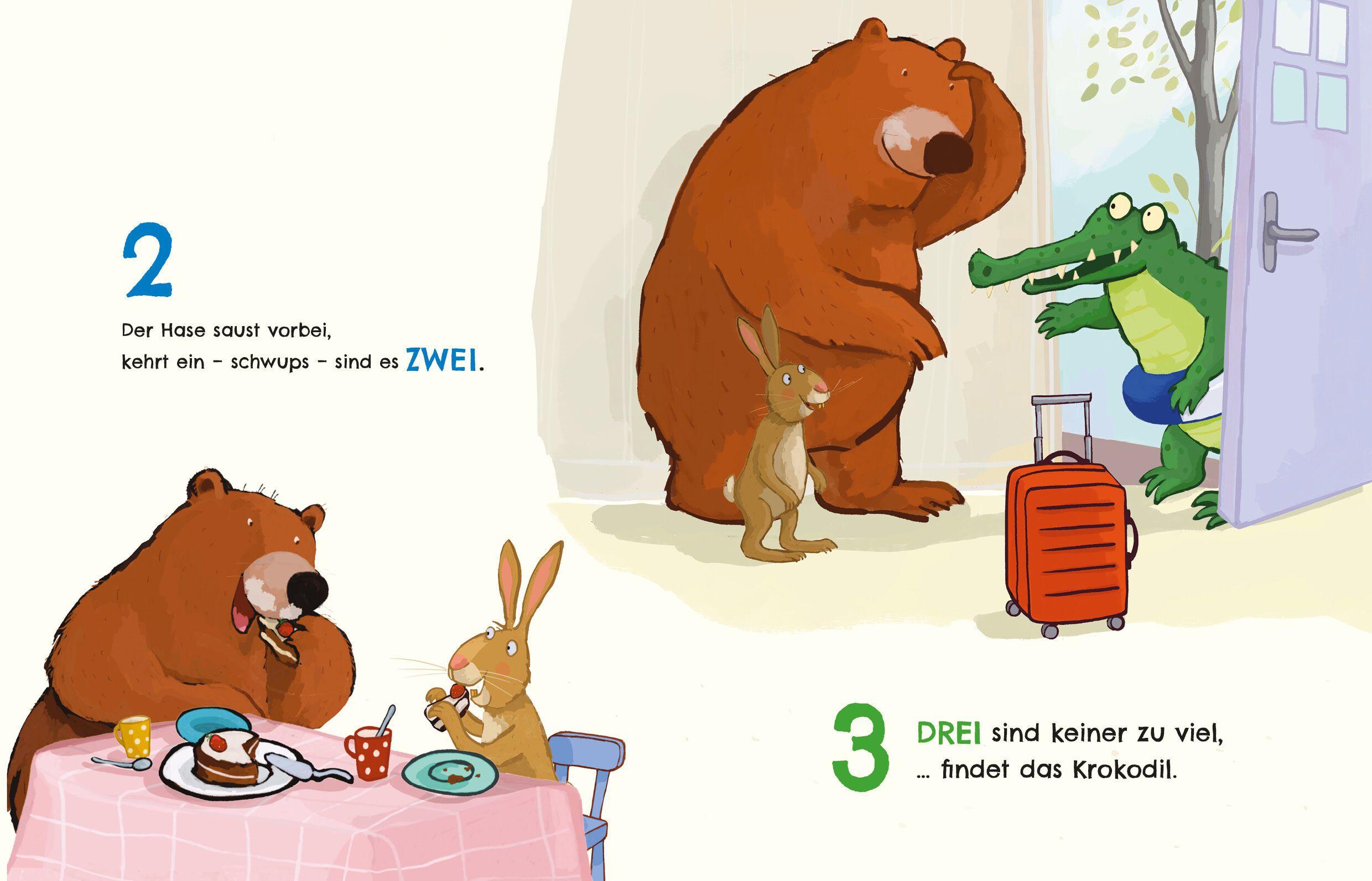 Beispielinhalt (Bild) Herein, herein! Wer zieht alles ein?