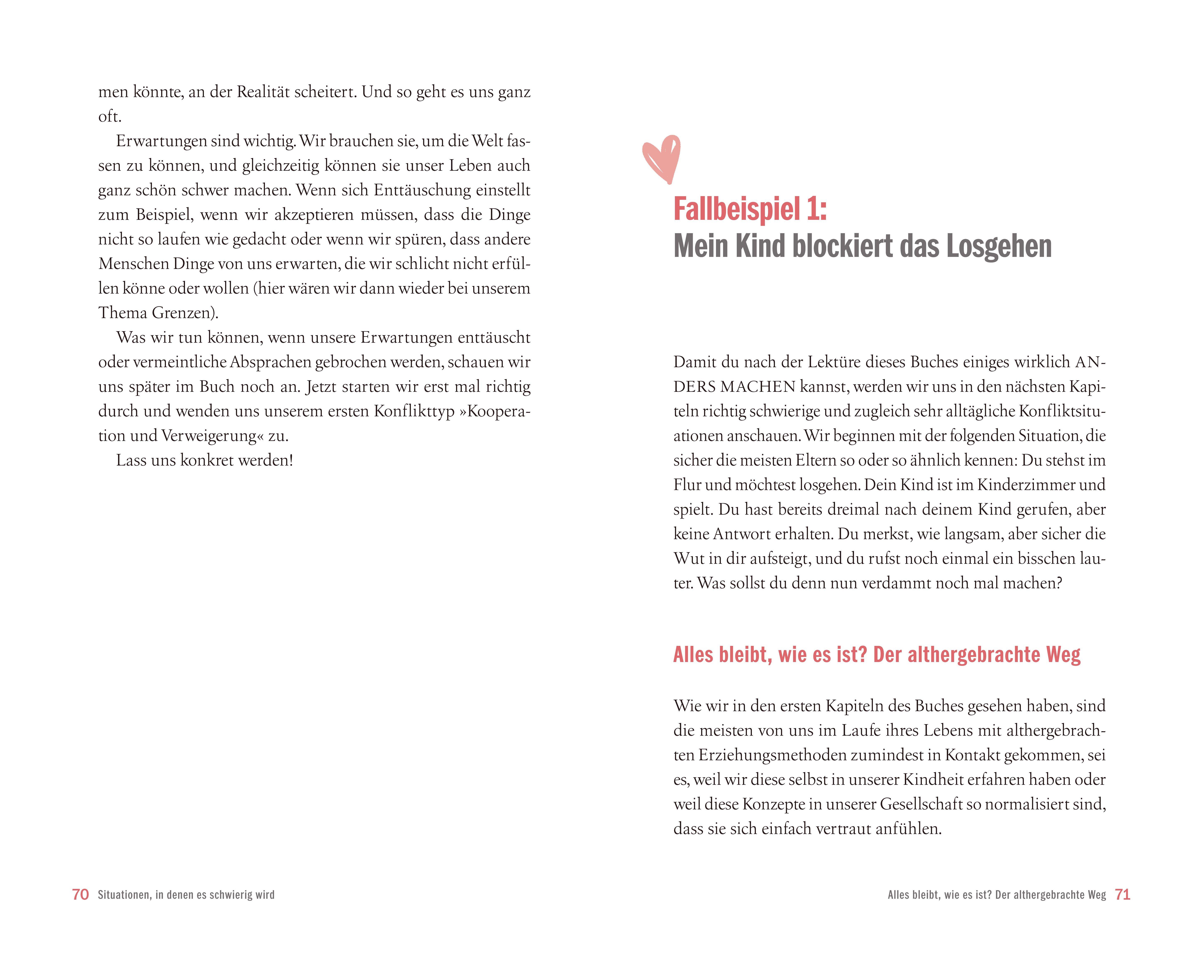 Beispielinhalt (Bild) Zwischen Nein und Nähe