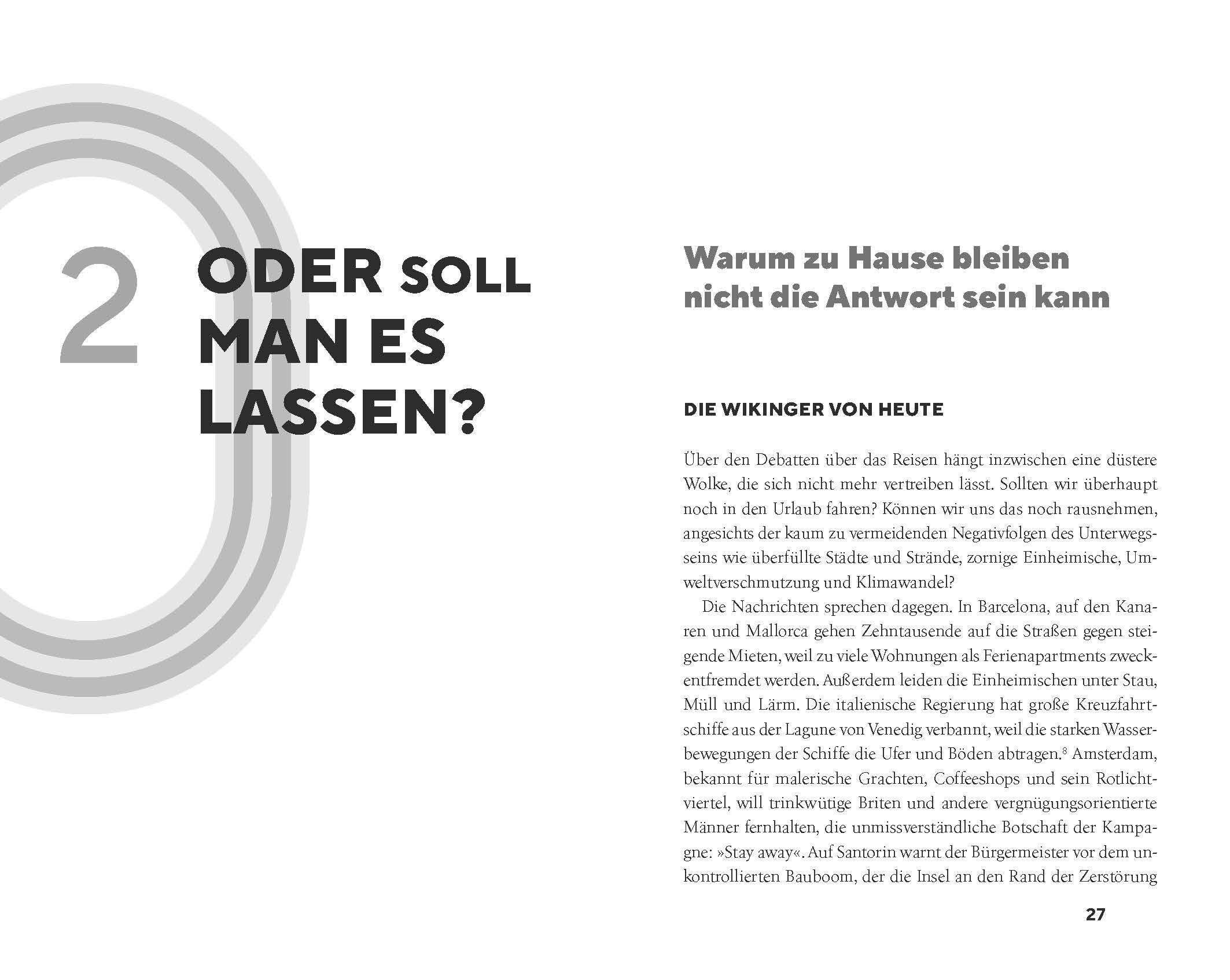 Beispielinhalt (Bild) Travel is broken