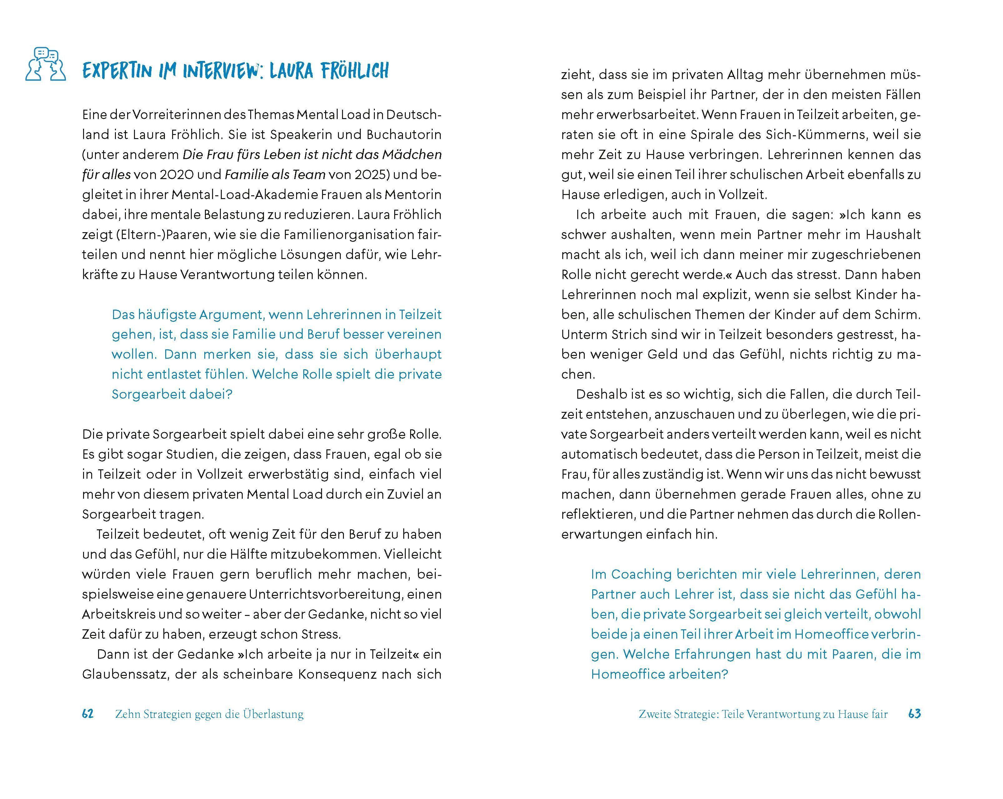 Beispielinhalt (Bild) Schule ohne Burnout