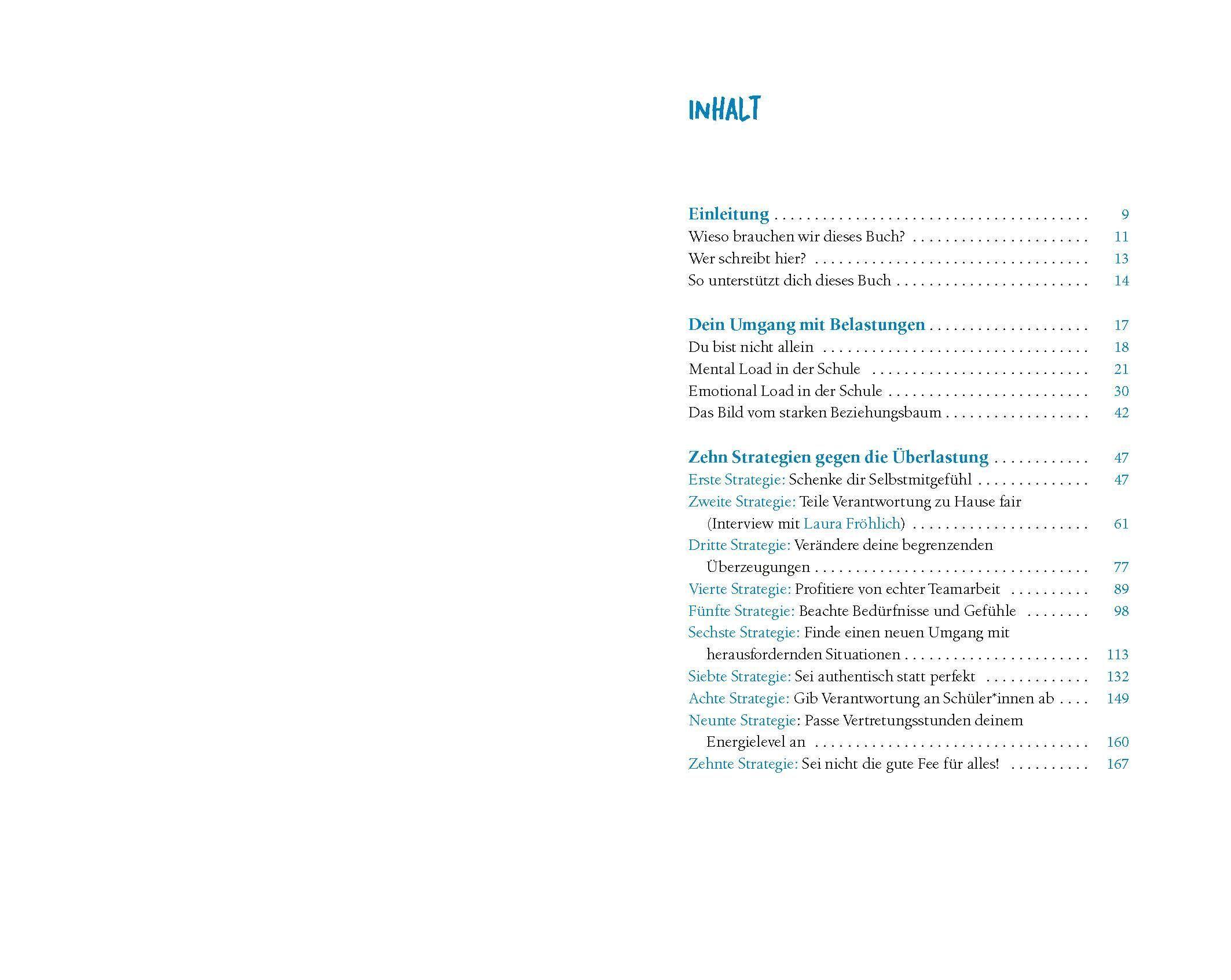 Beispielinhalt (Bild) Schule ohne Burnout