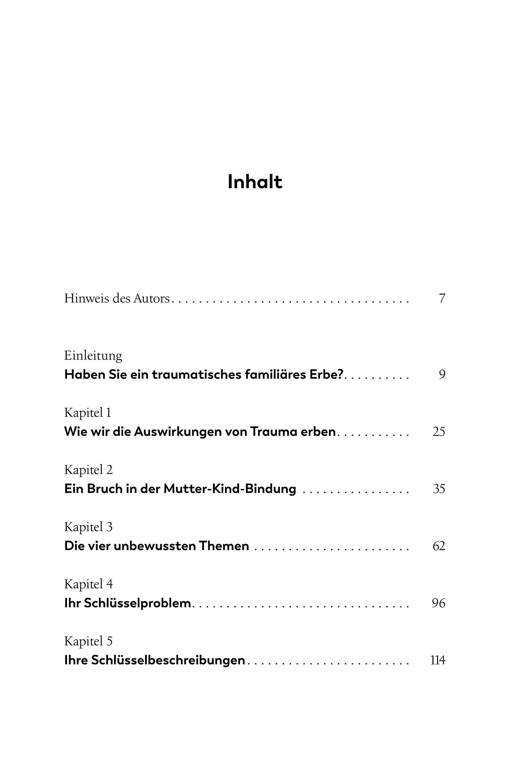 Beispielinhalt (Bild) Workbook: Dieser Schmerz ist nicht meiner