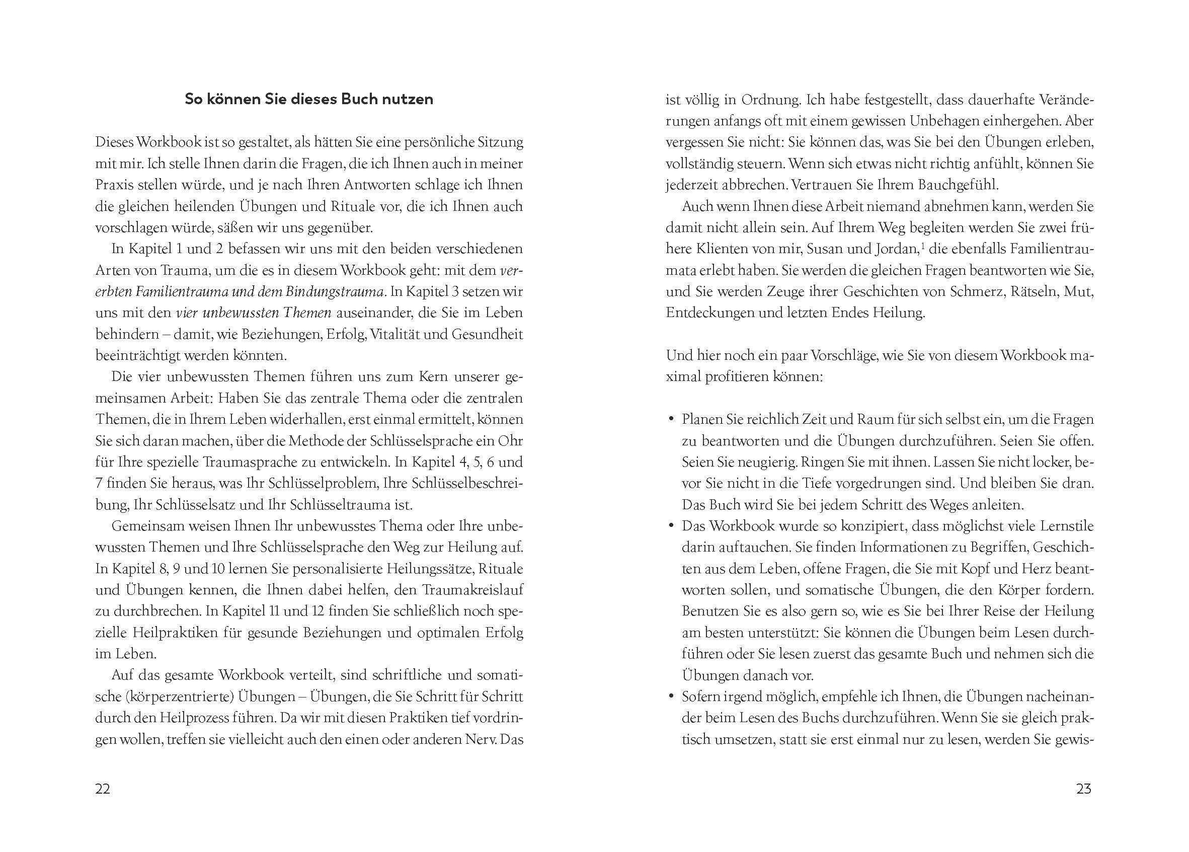 Beispielinhalt (Bild) Workbook: Dieser Schmerz ist nicht meiner