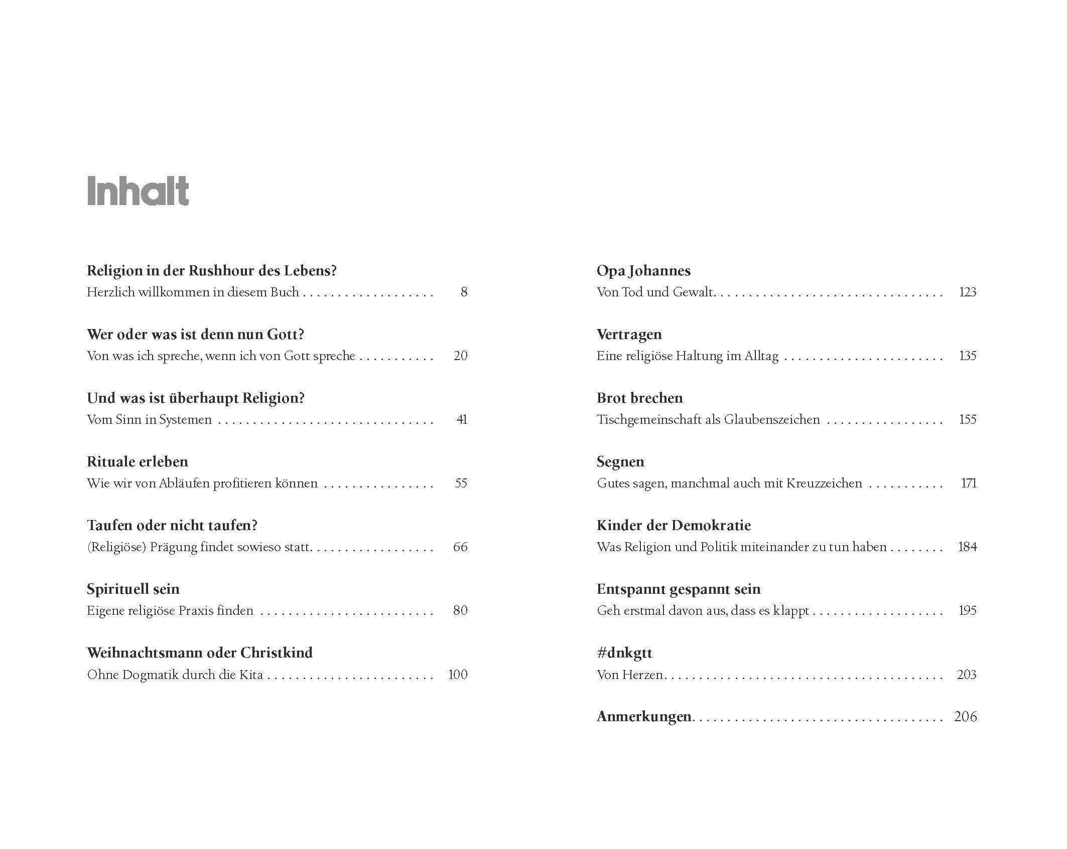 Beispielinhalt (Bild) Das Buch für alle, die mit Kindern über Gott sprechen wollen, aber nicht wissen, wie