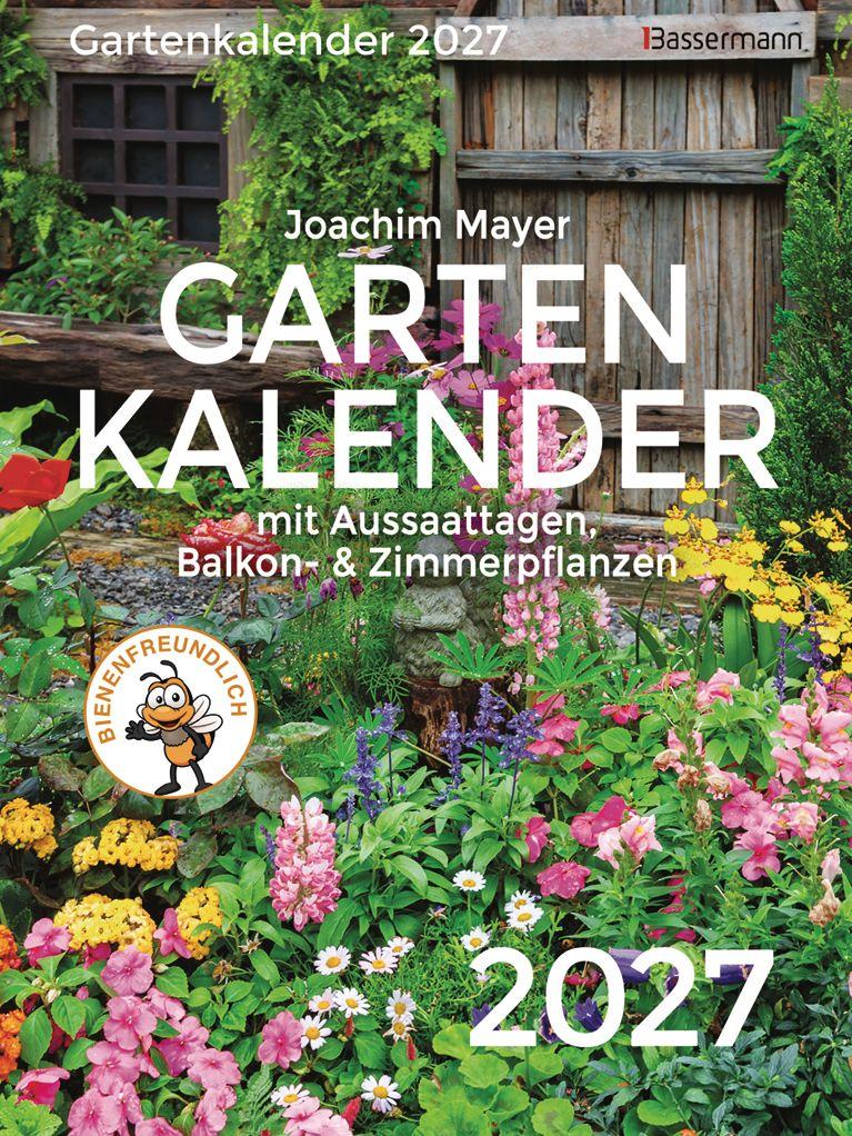 Vorderes Coverbild Gartenkalender 2027