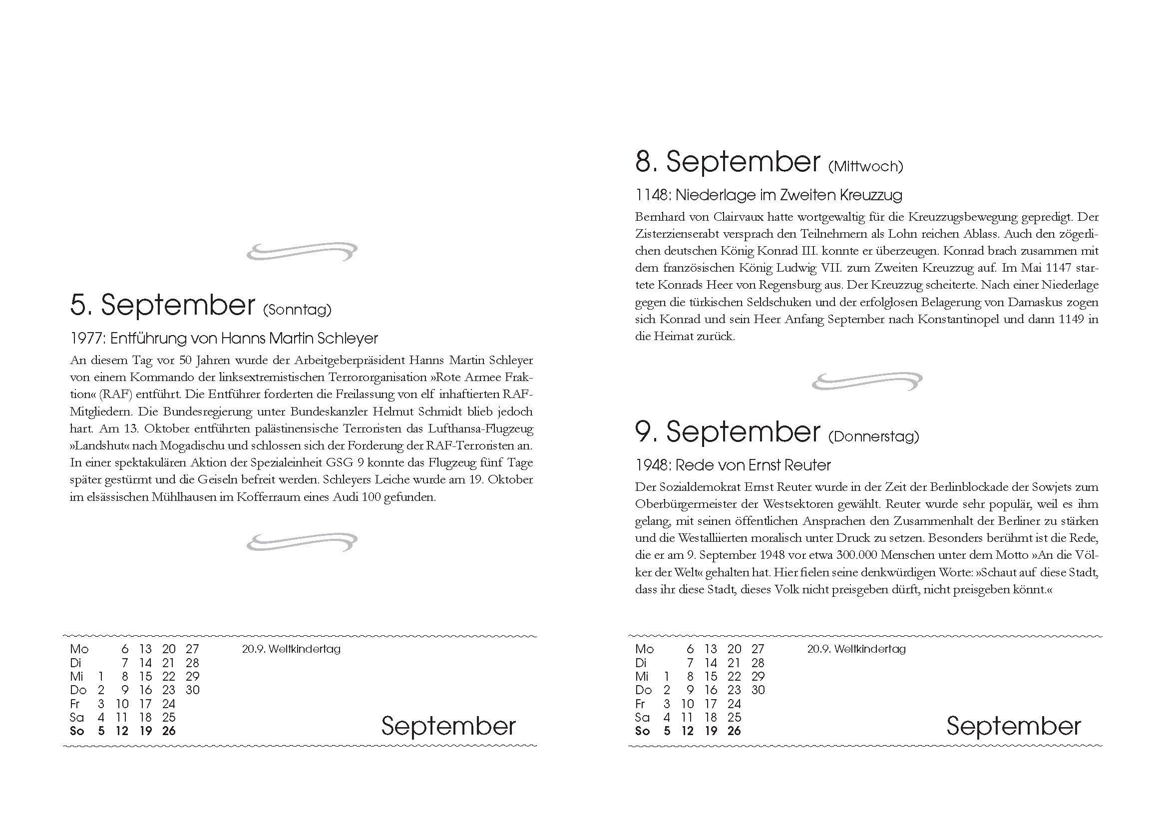 Beispielinhalt (Bild) Mit deutscher Geschichte durch das Jahr 2027