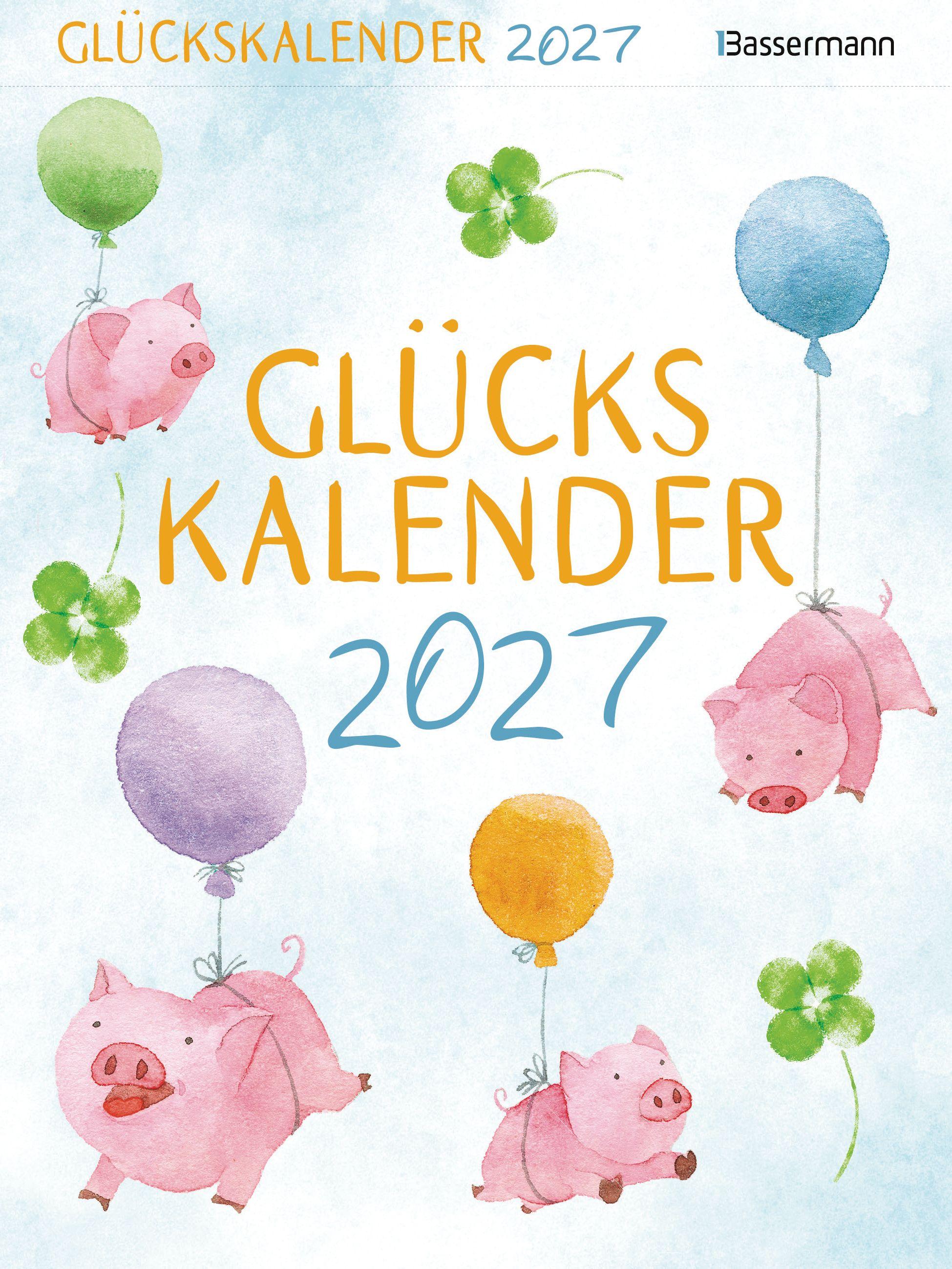 Vorderes Coverbild Glückskalender 2027