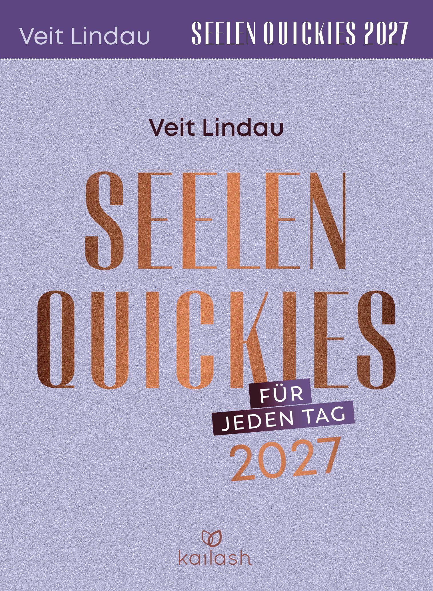 Vorderes Coverbild Seelen-Quickies für jeden Tag 2027 - Abreißkalender