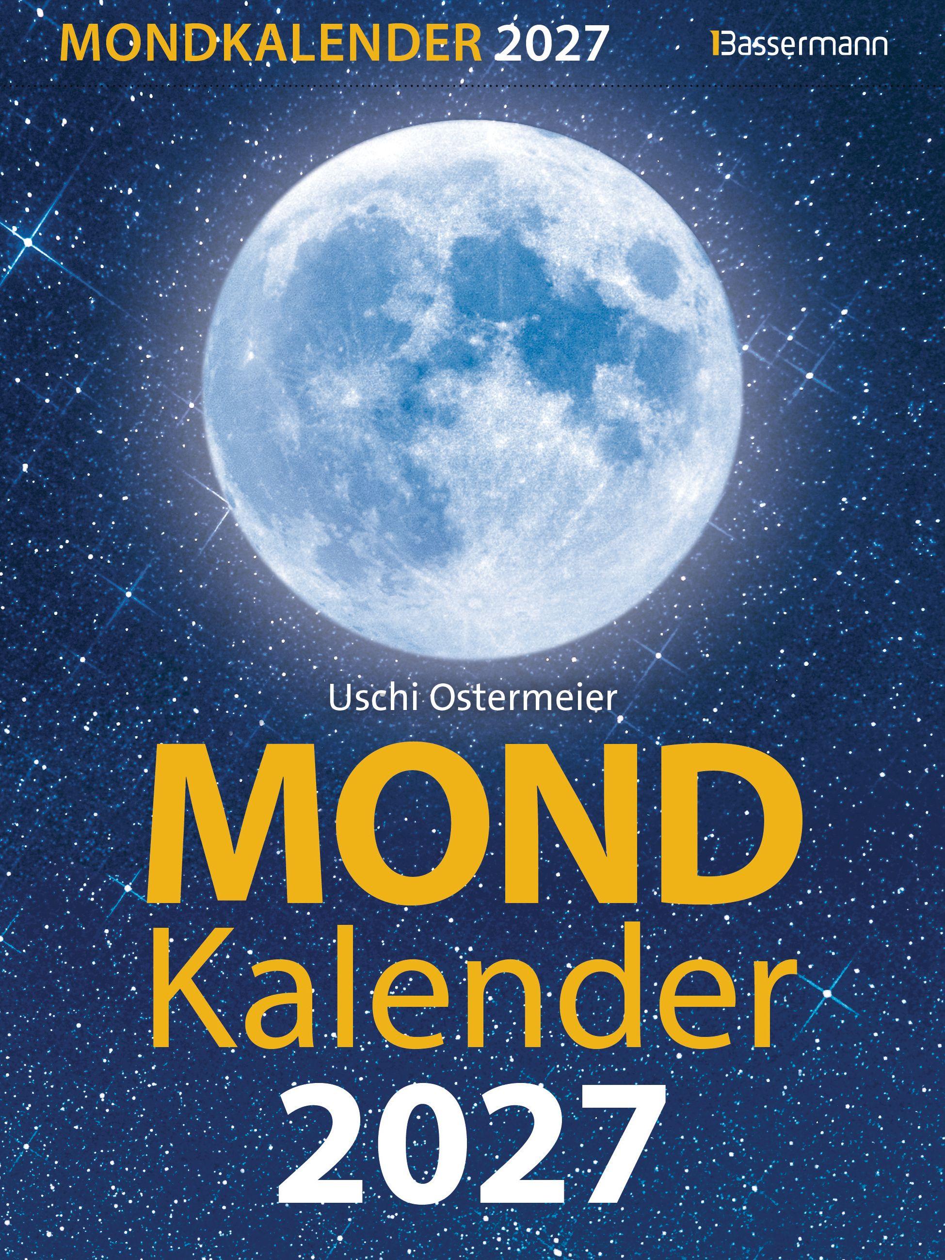 Vorderes Coverbild Mondkalender 2027