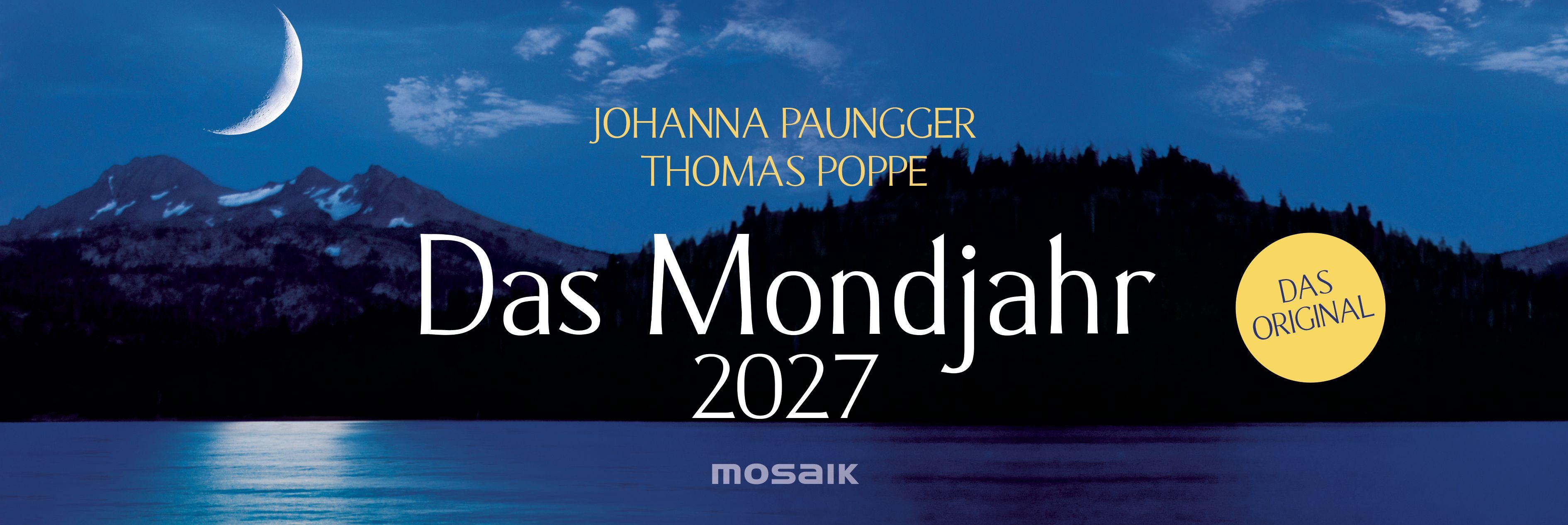 Vorderes Coverbild Das Mondjahr 2027 - Wochenkalender