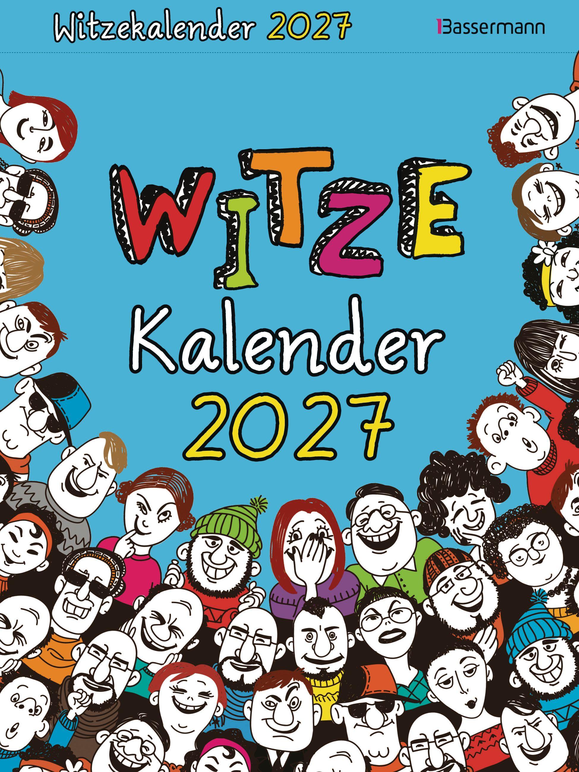 Vorderes Coverbild Witzekalender 2027