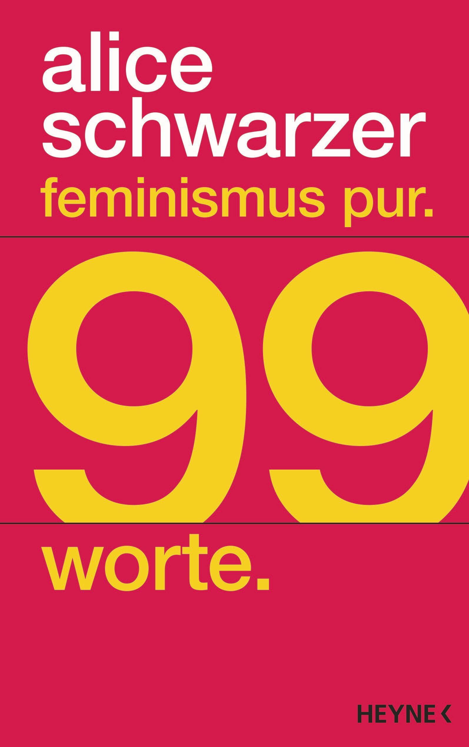 Vorderes Coverbild Feminismus pur. 99 Worte.