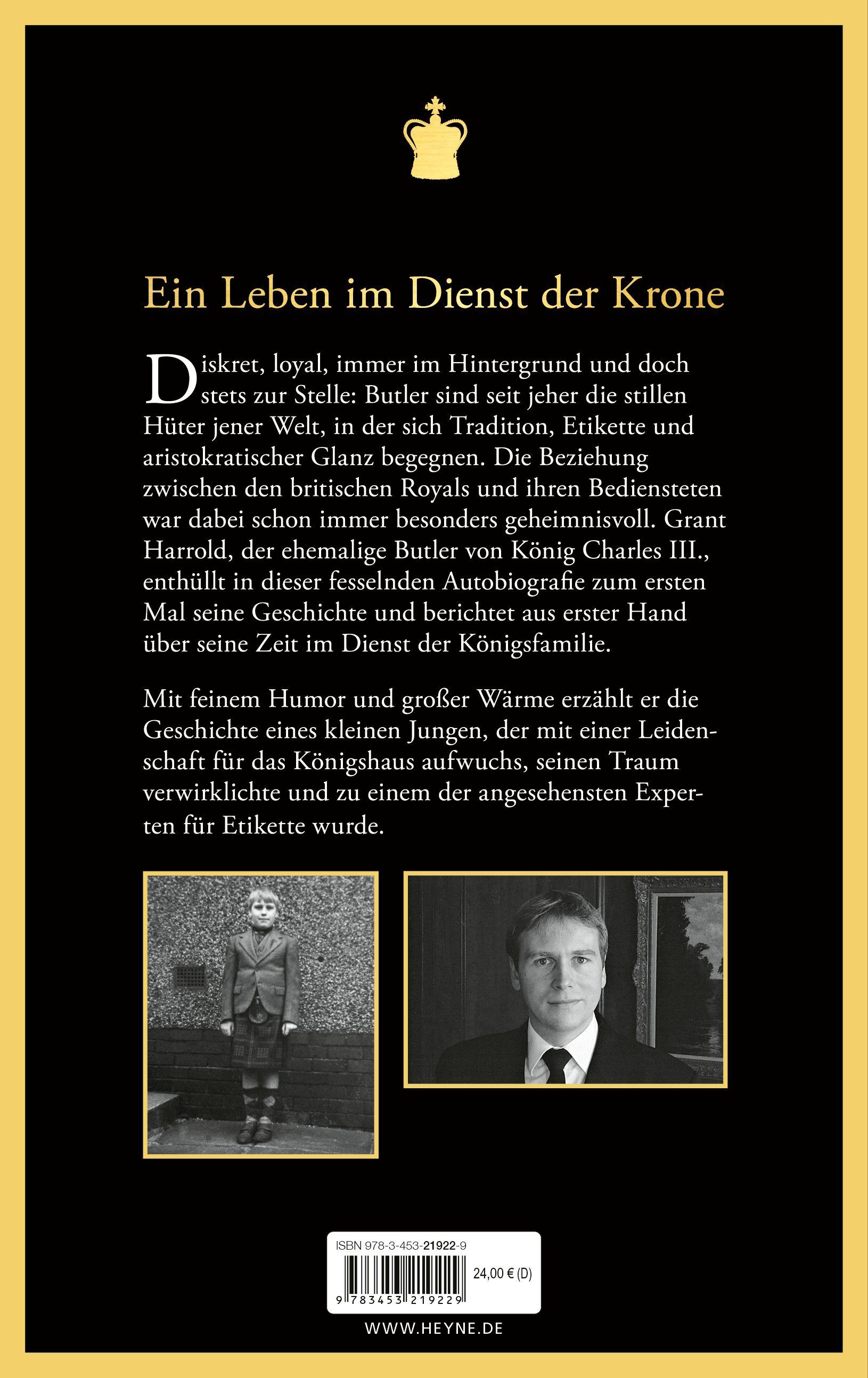 Beispielinhalt (Bild) Der königliche Butler