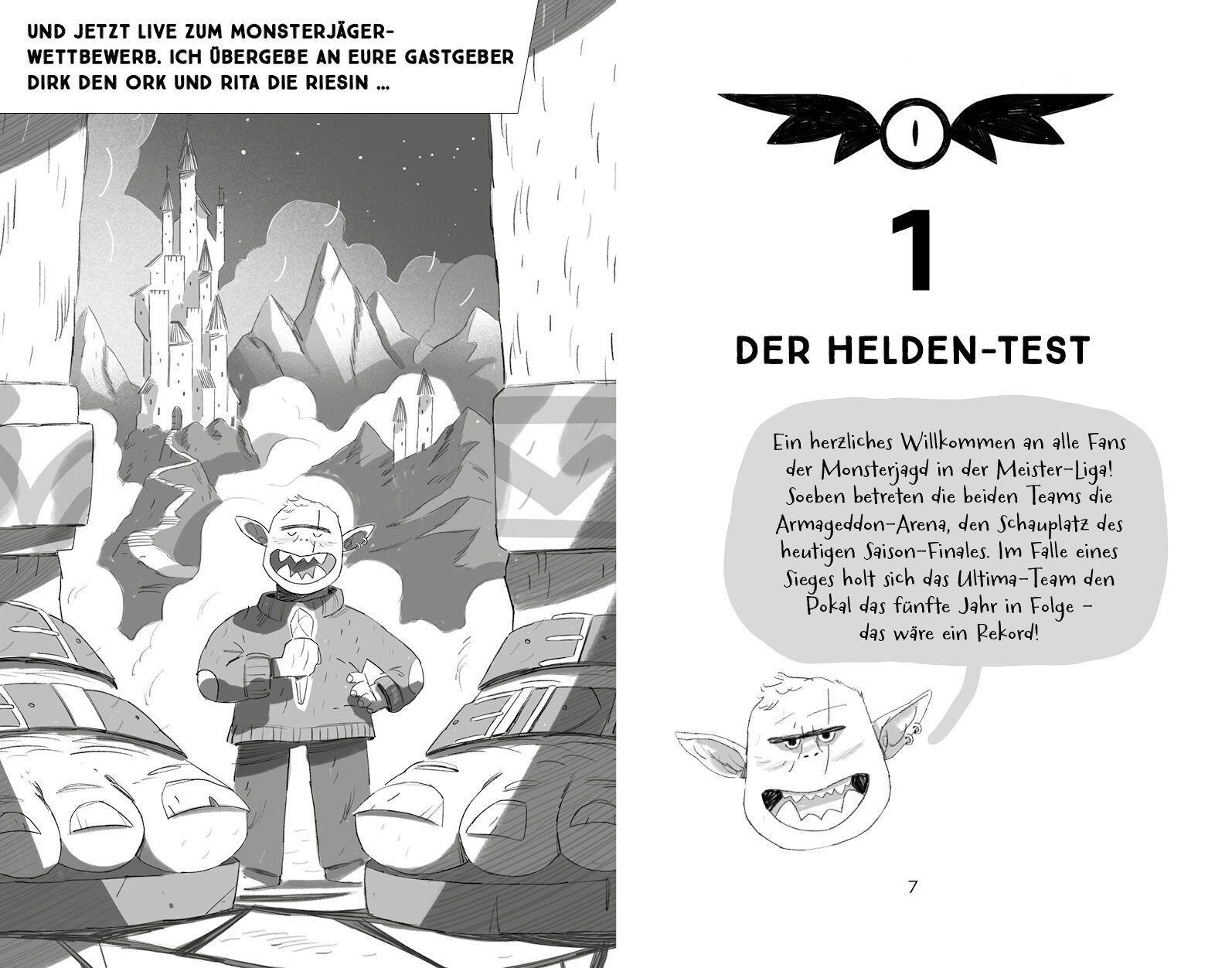 Beispielinhalt (Bild) Monsterjäger