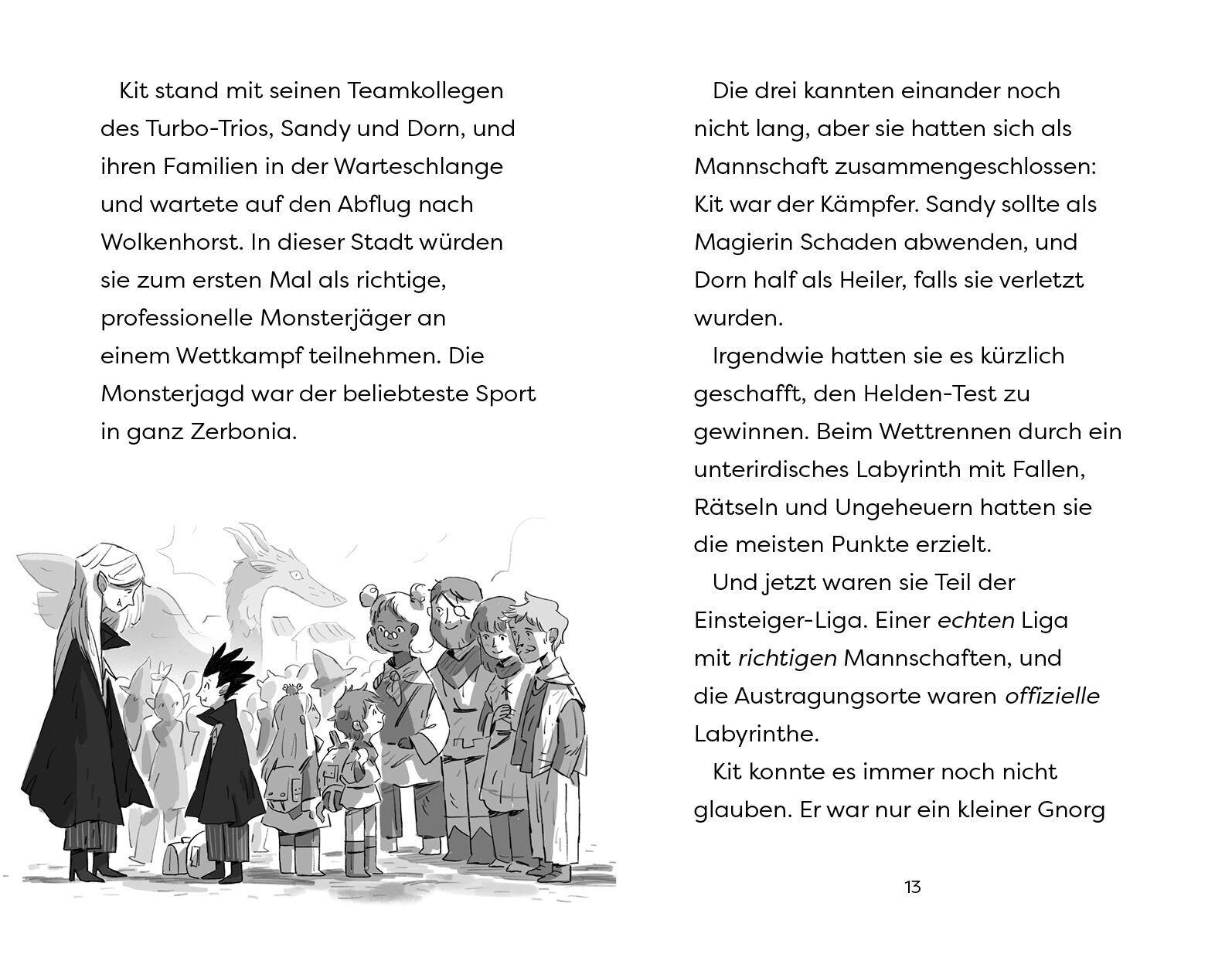 Beispielinhalt (Bild) Monsterjäger