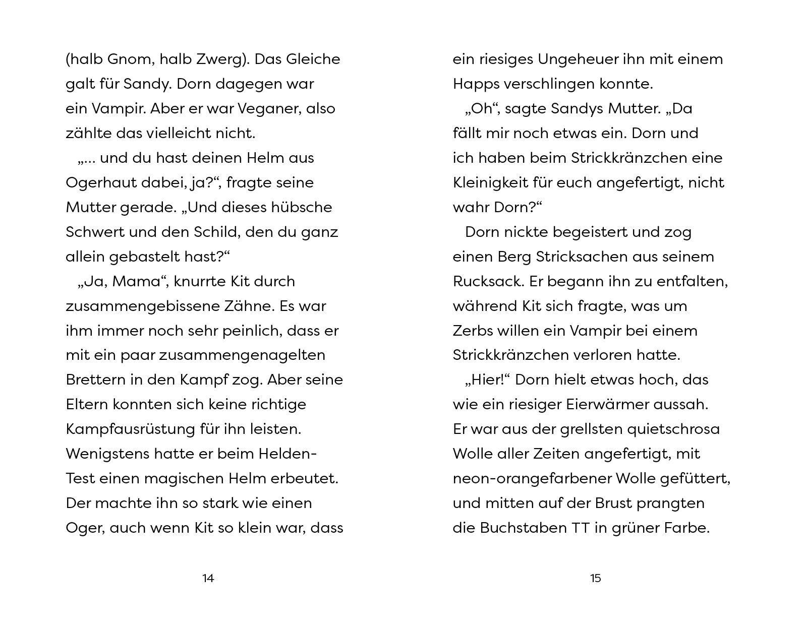 Beispielinhalt (Bild) Monsterjäger