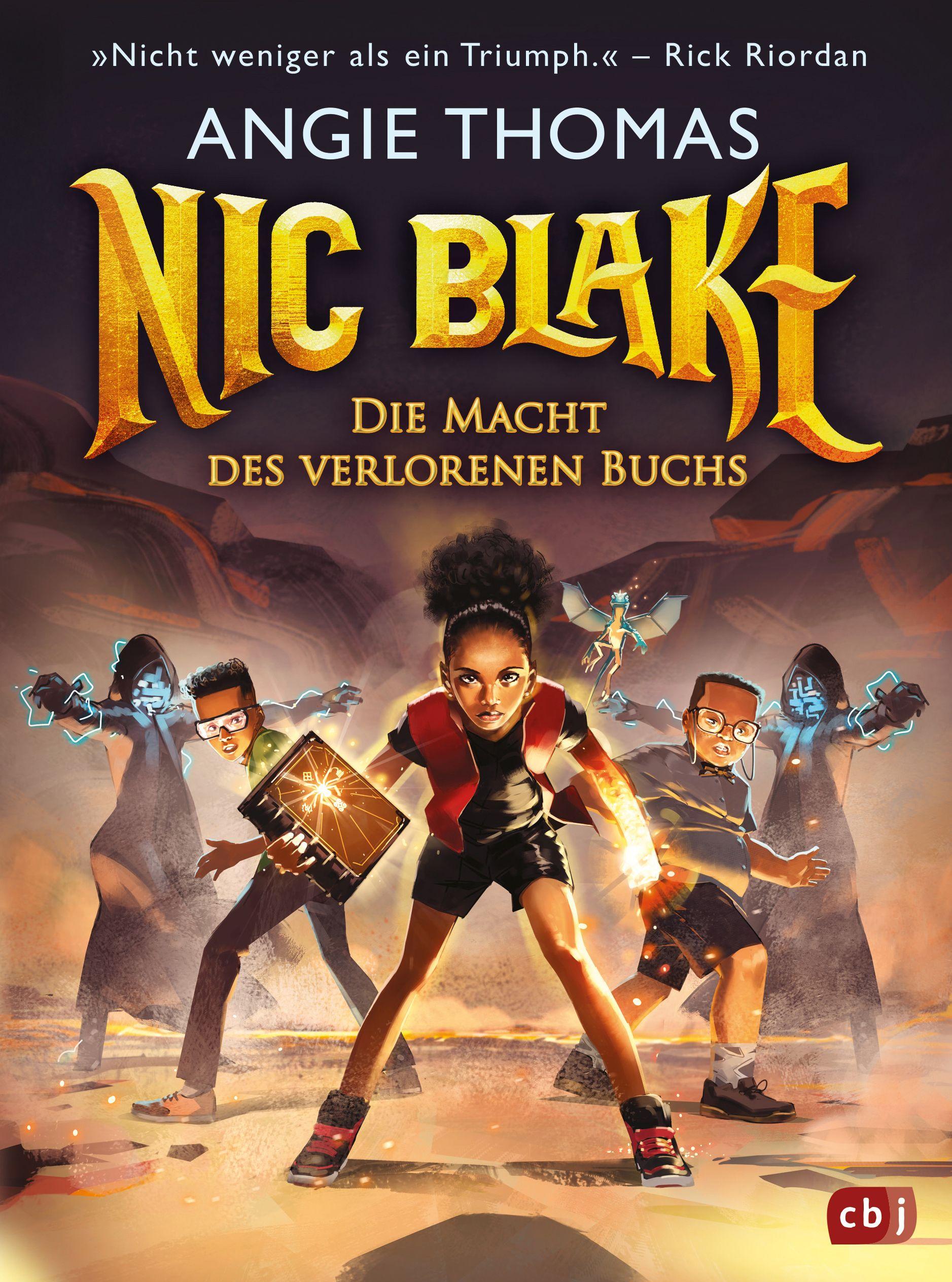 Vorderes Coverbild Nic Blake - Die Macht des verlorenen Buchs