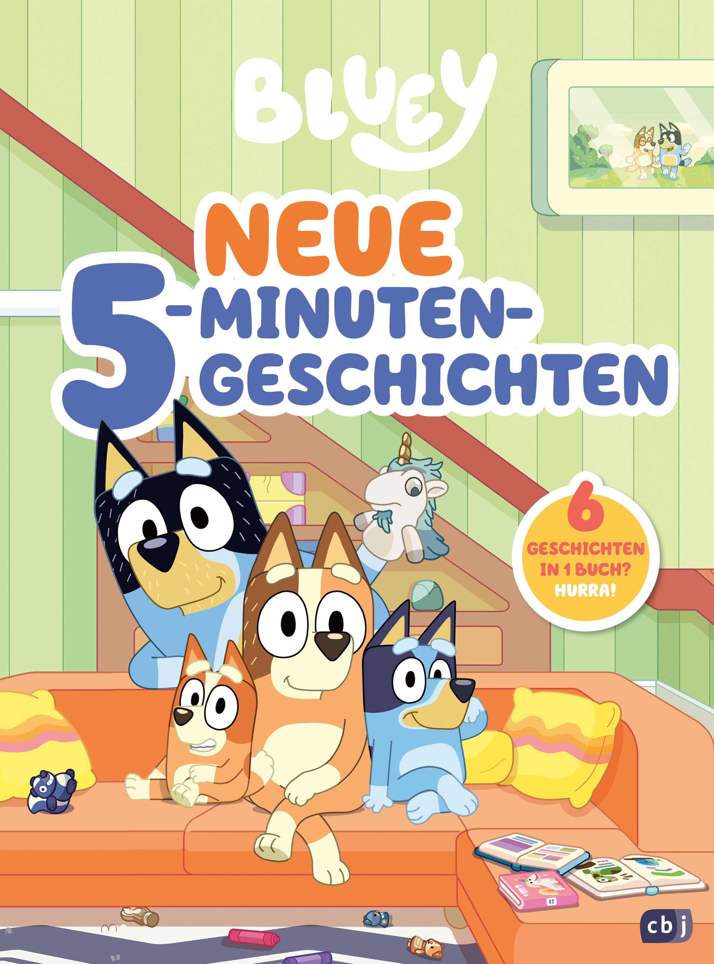 Vorderes Coverbild BLUEY - Neue 5-Minuten-Geschichten