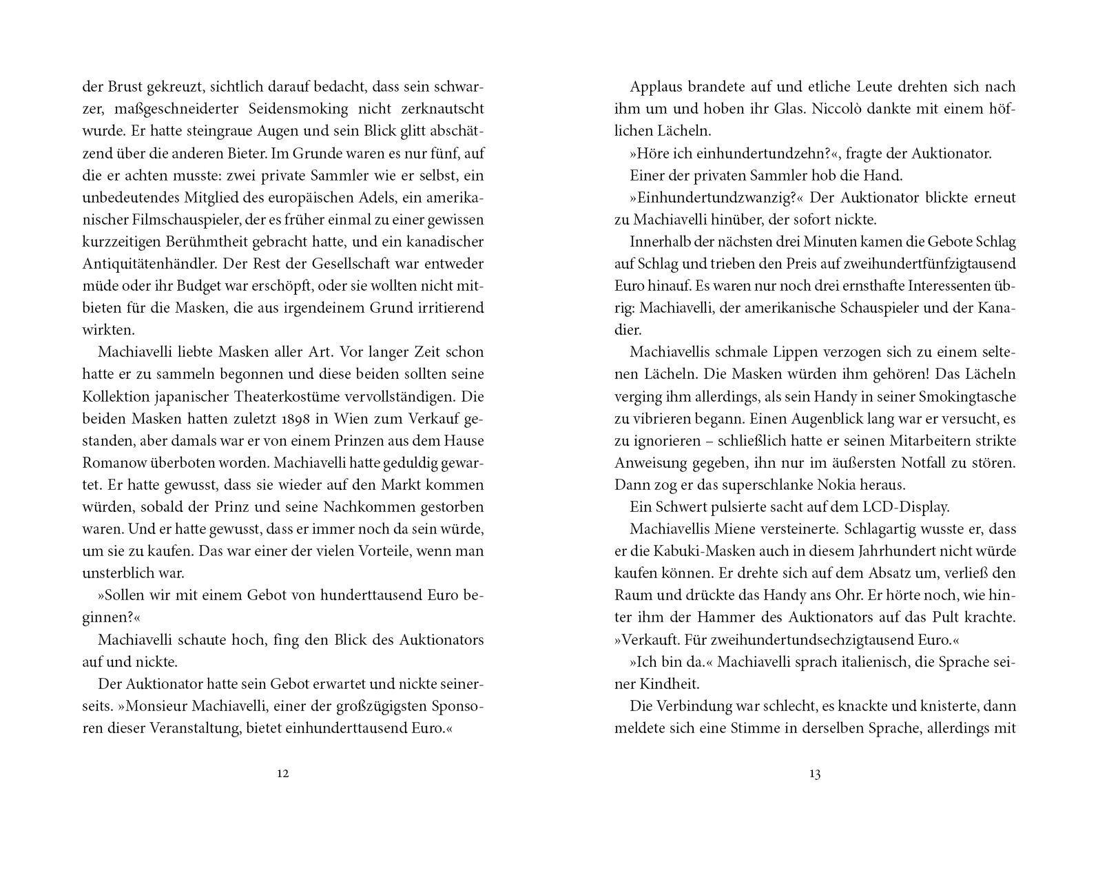 Beispielinhalt (Bild) Der dunkle Magier