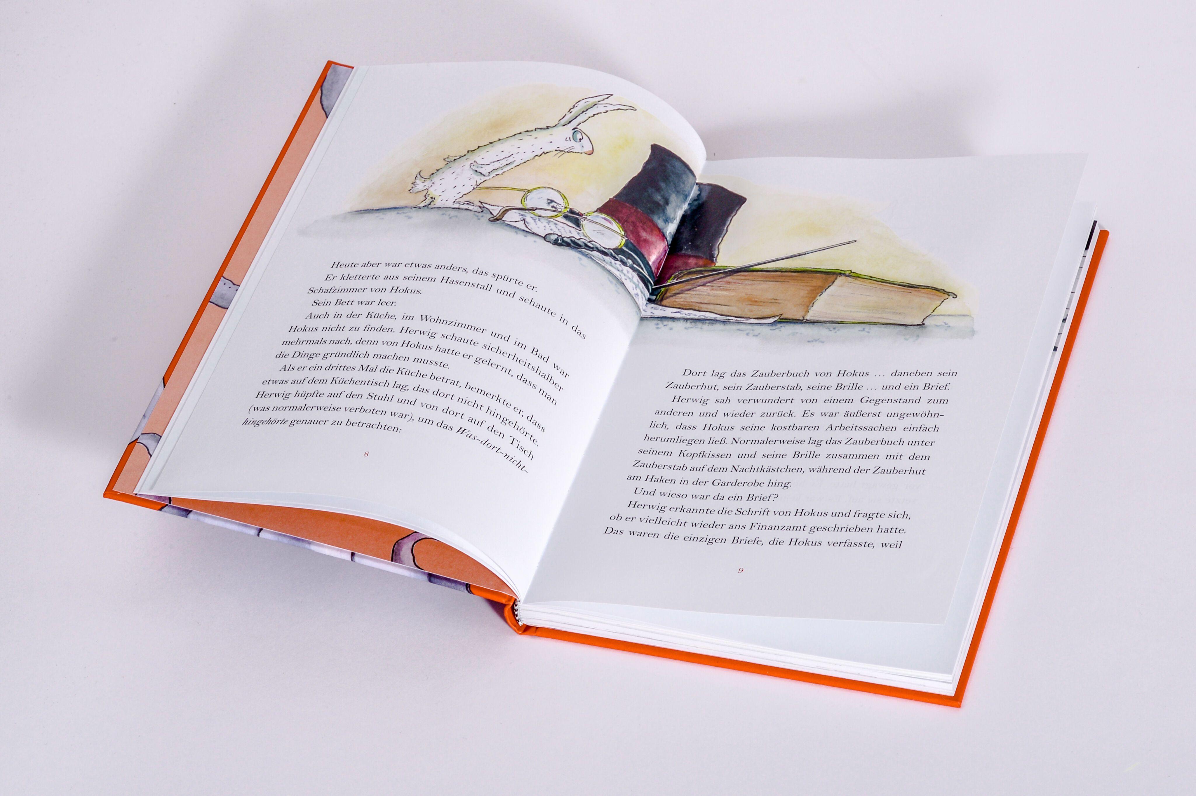 Beispielinhalt (Bild) Herwig und Elsie - Wo ist der große Zauberer?