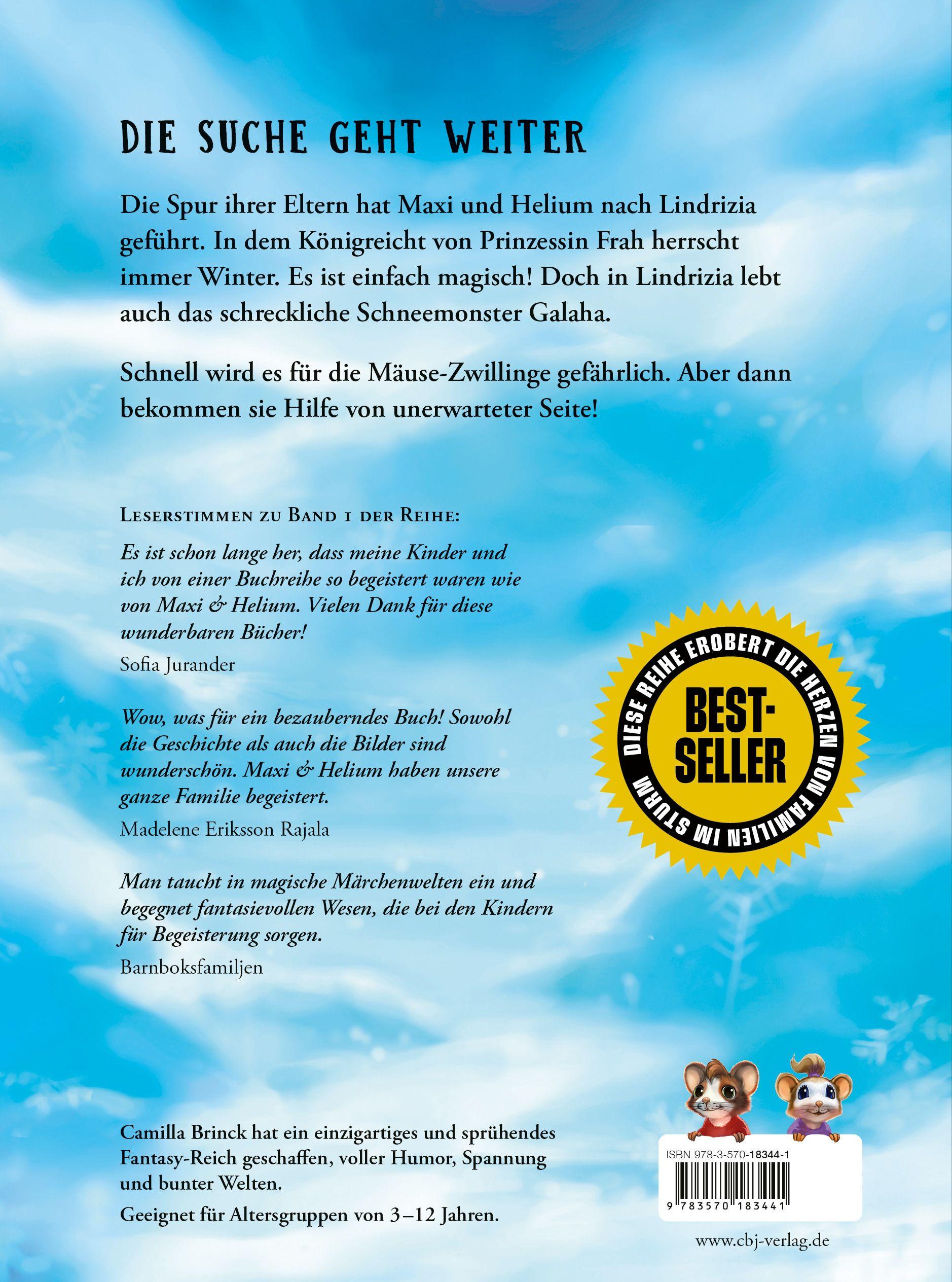 Beispielinhalt (Bild) Maxi & Helium - Abenteuer in Lindrizia