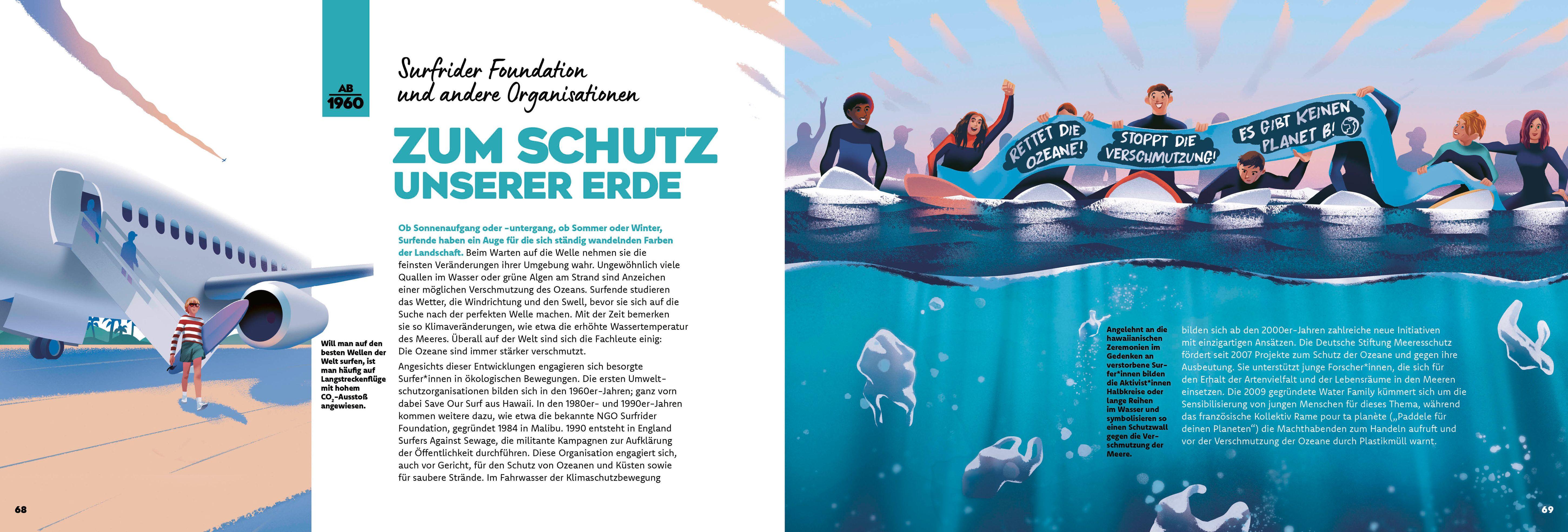 Beispielinhalt (Bild) Surfen