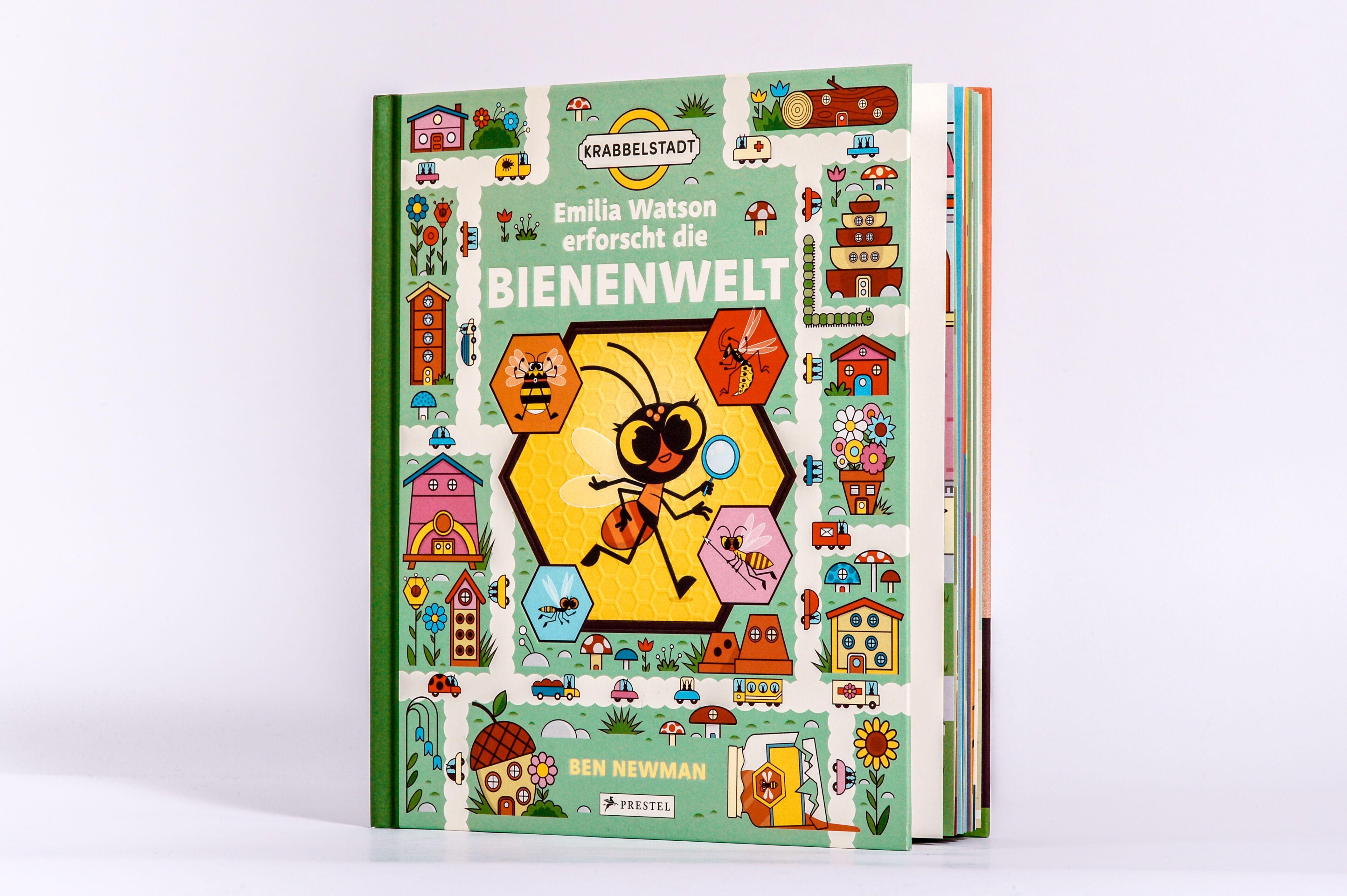 Beispielinhalt (Bild) Emilia Watson erforscht die Bienenwelt