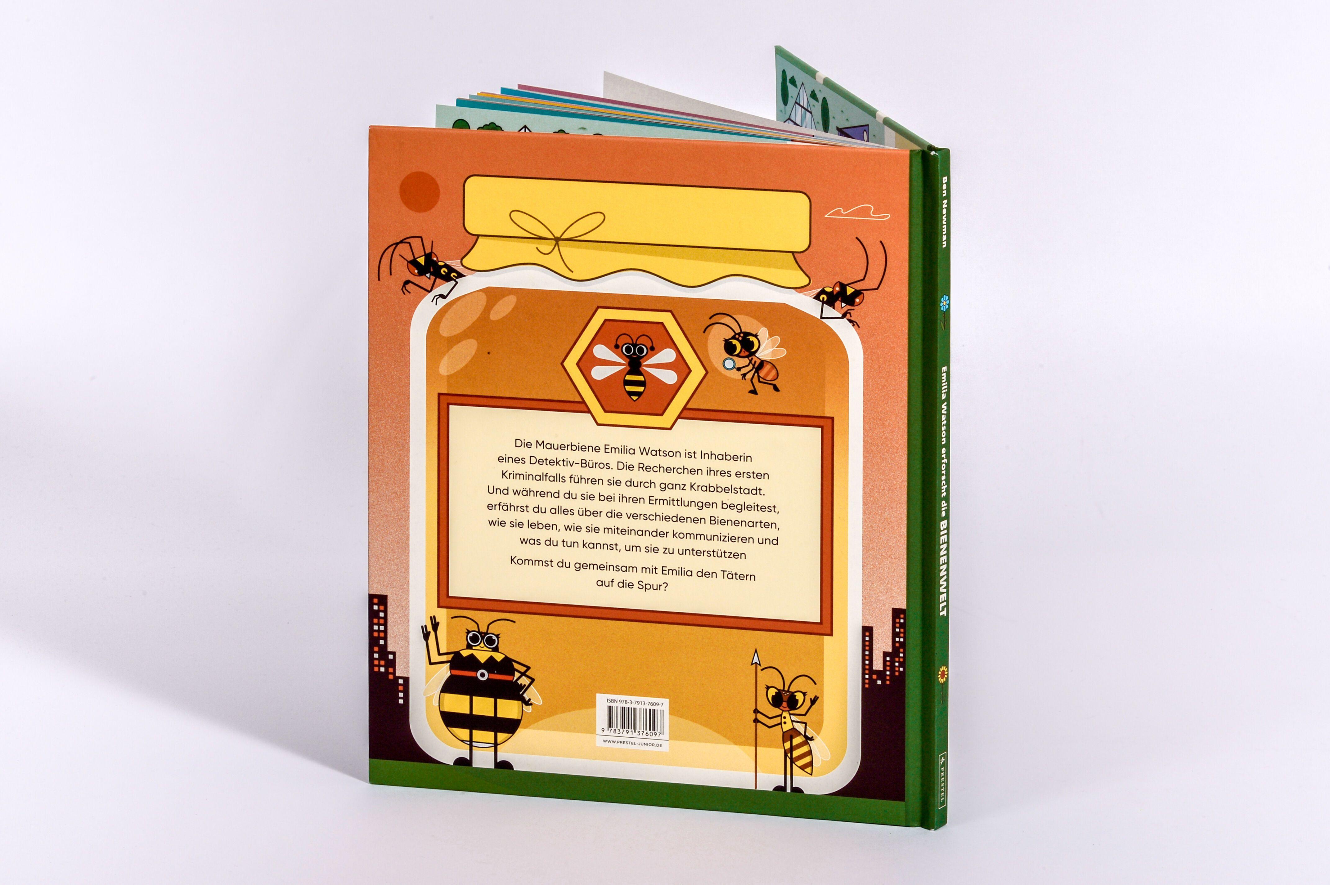 Beispielinhalt (Bild) Emilia Watson erforscht die Bienenwelt